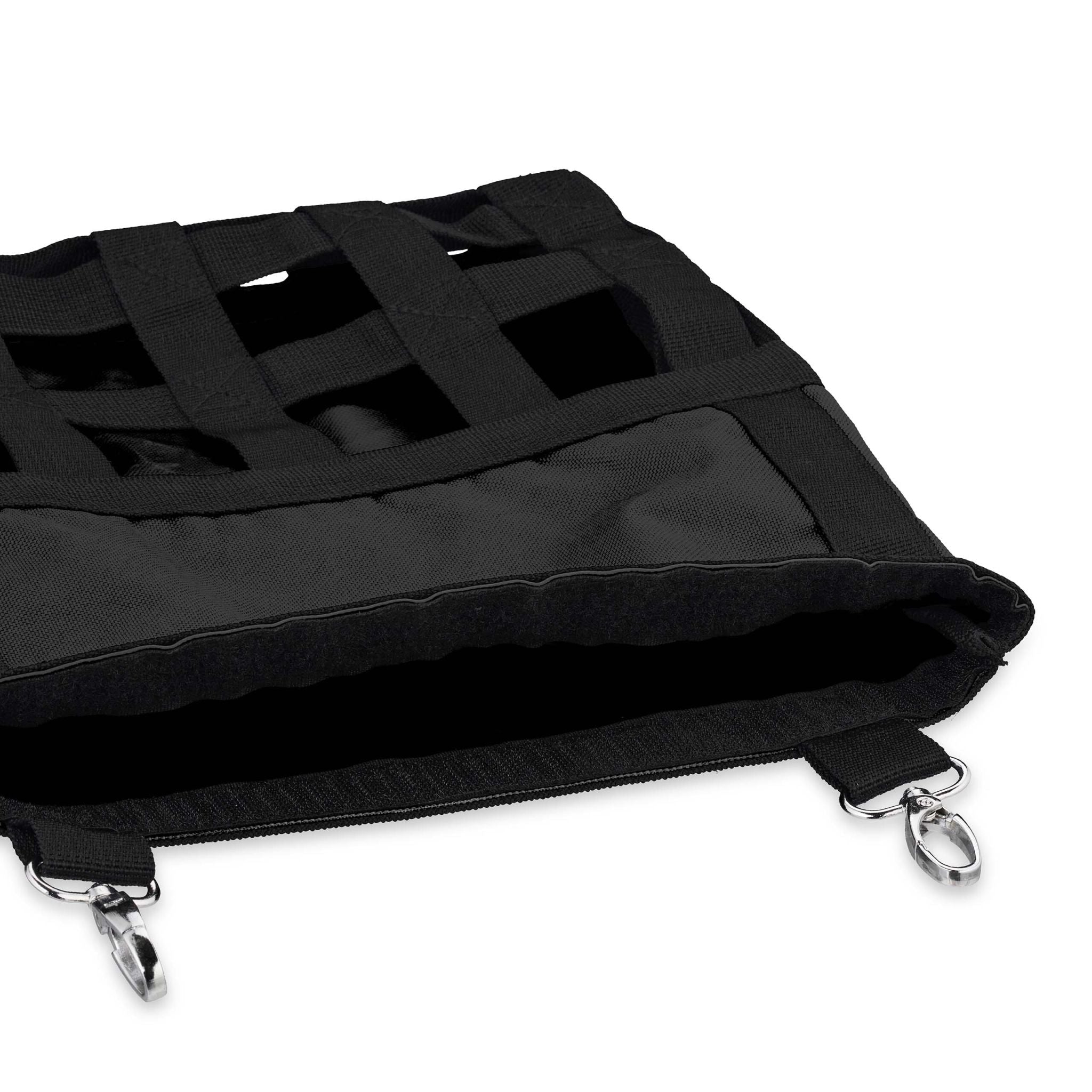 Heutasche für Kleintiere Schwarz von Relaxdays