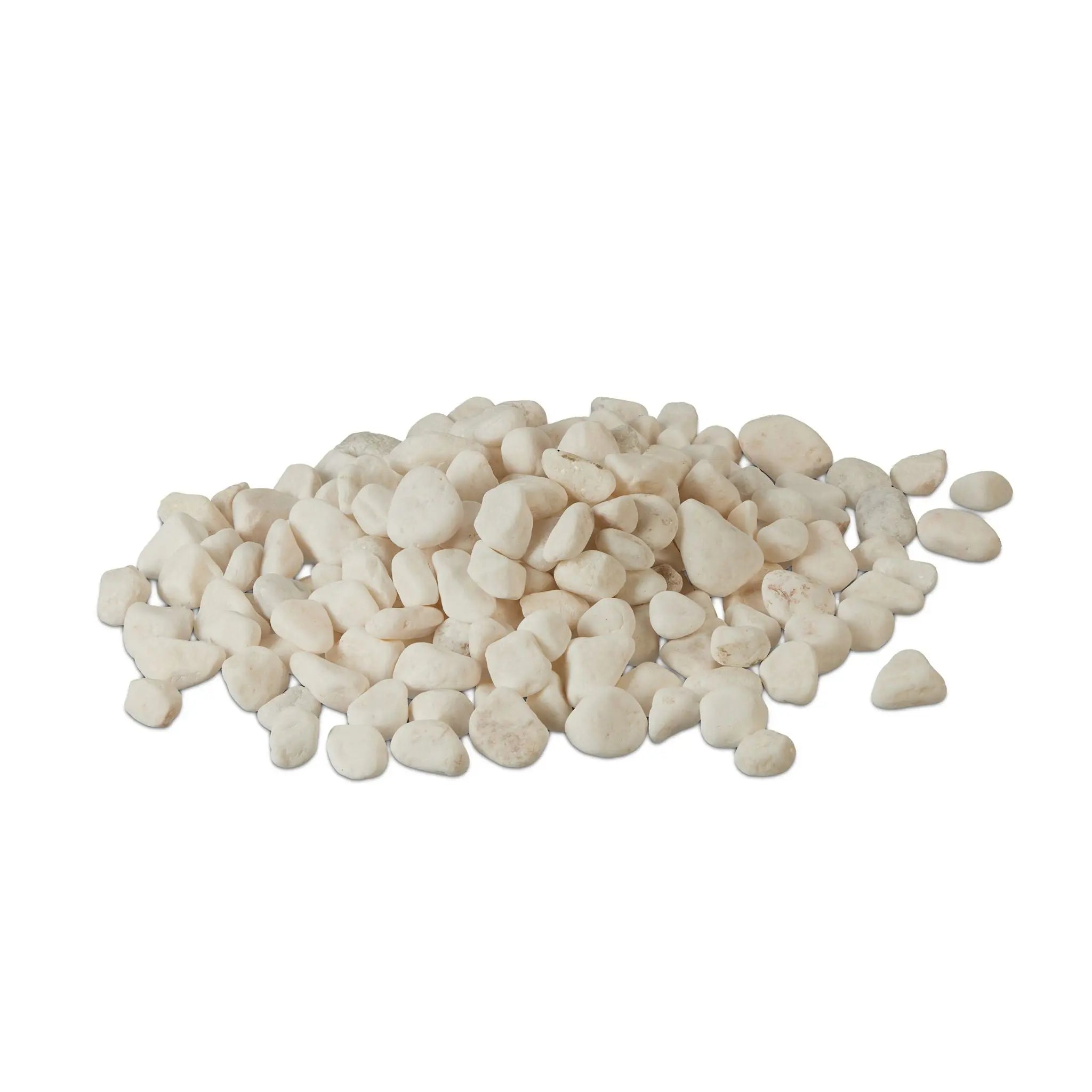 Marmorkies weiss 15-25 mm Weiss von Relaxdays