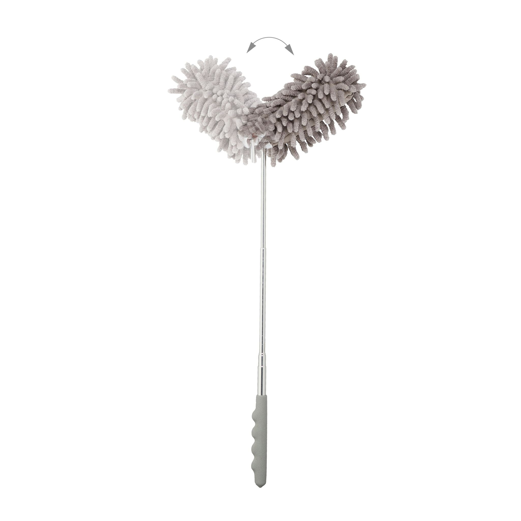 Staubwedel 3er-Set Silber-Grau von Relaxdays