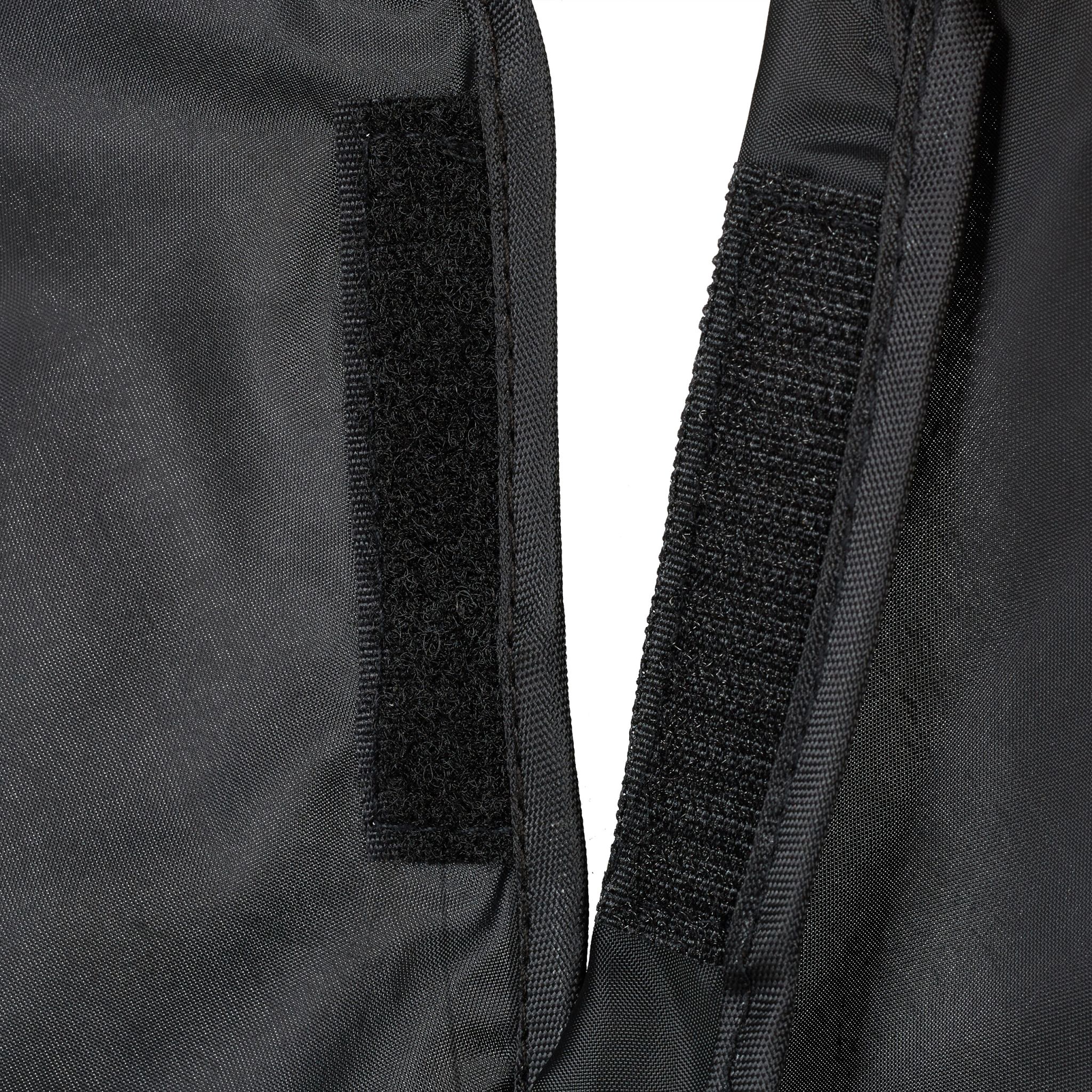 Bartschürze mit Saugnäpfen 2er-Set Schwarz von Relaxdays