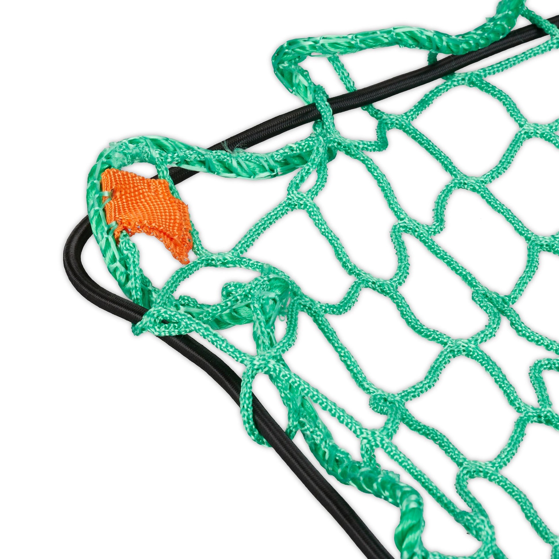 Anhängernetz 2 x 3 m Grün-Orange-Schwarz von Relaxdays