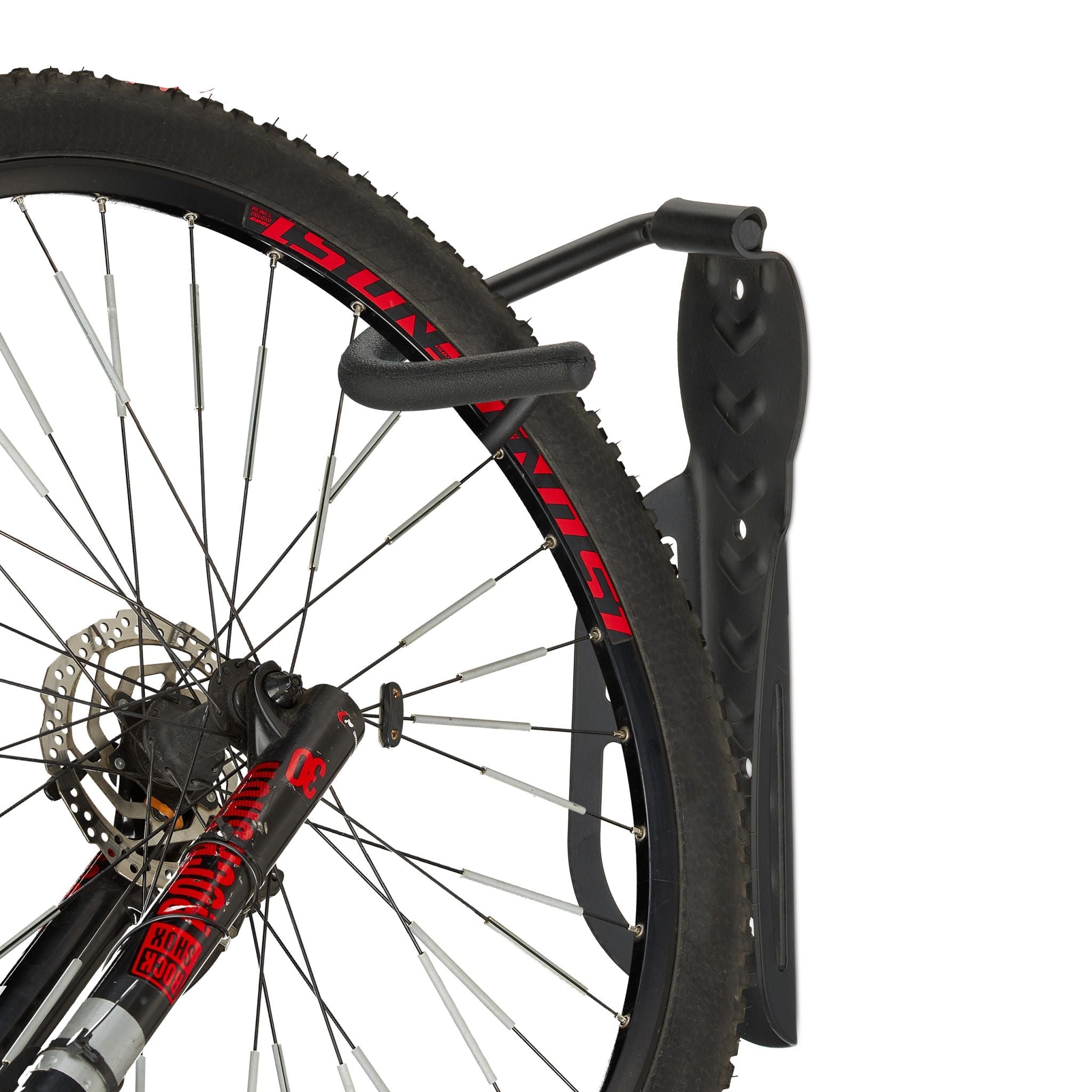 Fahrrad Wandhalterung 6er-Set Schwarz von Relaxdays