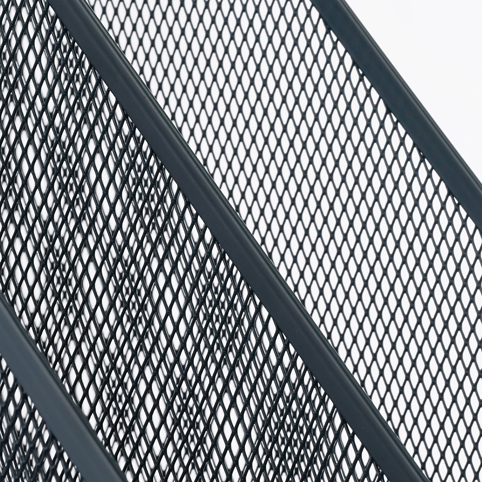 Stehsammler Mesh 2 Fächer Anthrazit von Relaxdays