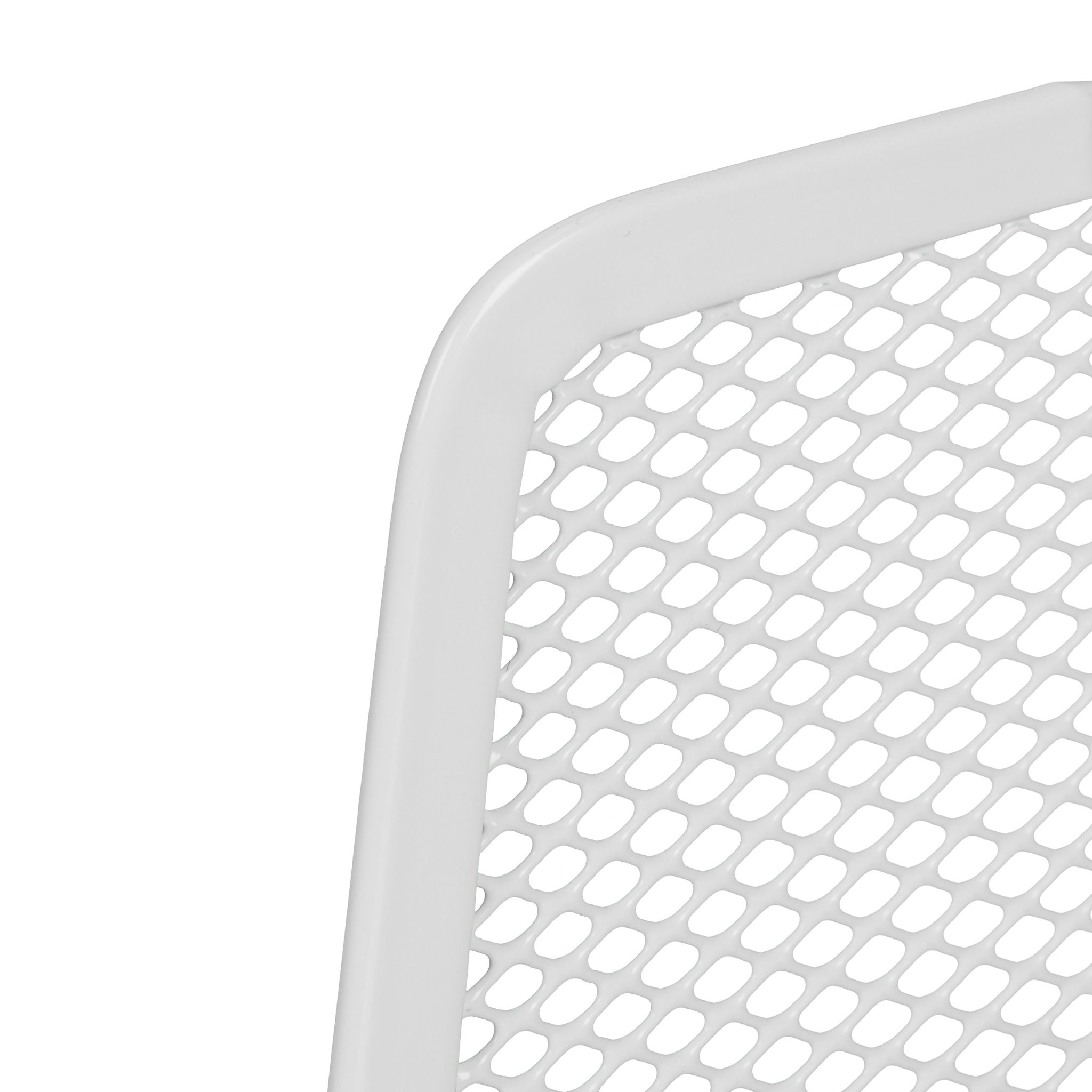 Buchstütze Metall 2er-Set Weiss