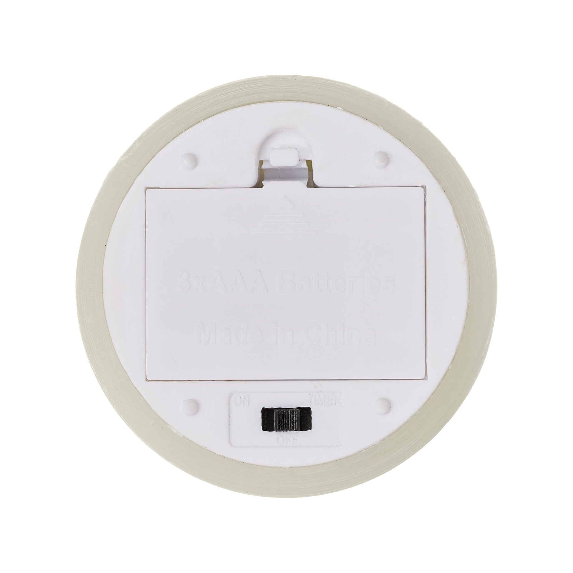 LED Kerzen 4er-Set Creme von Relaxdays