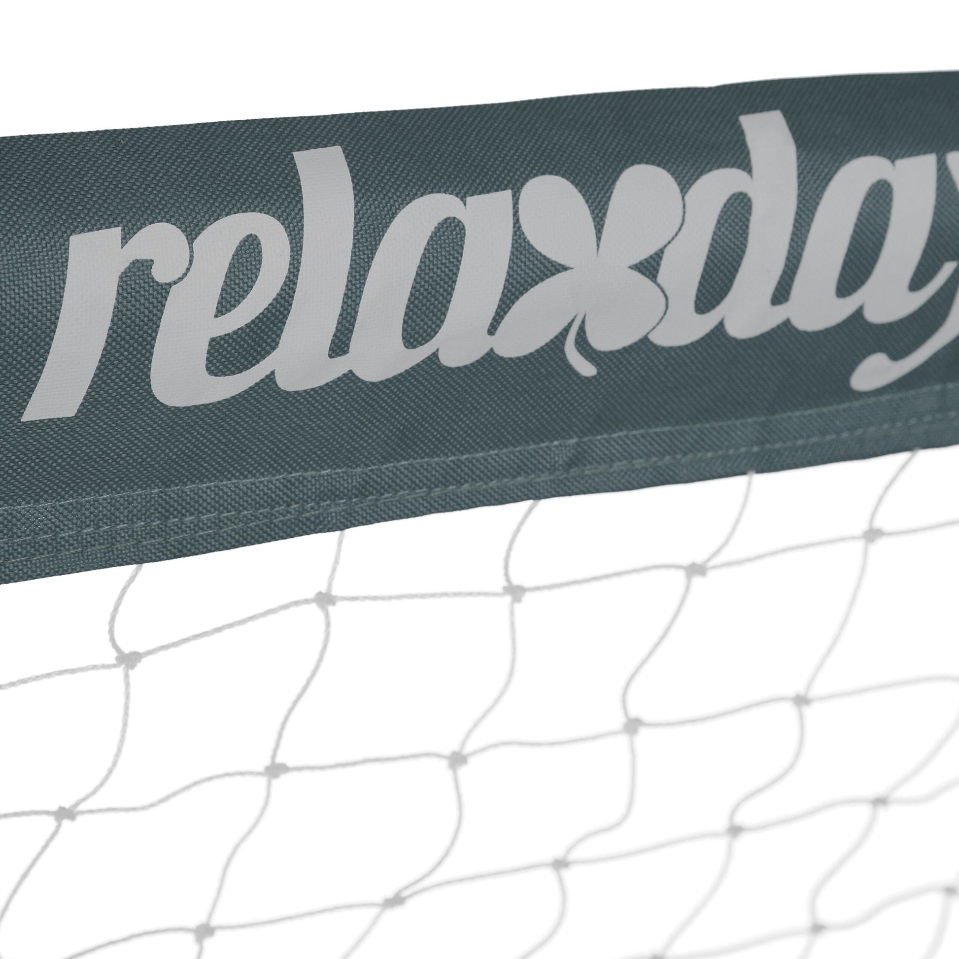 Fussballtor Weiss-Grau von Relaxdays