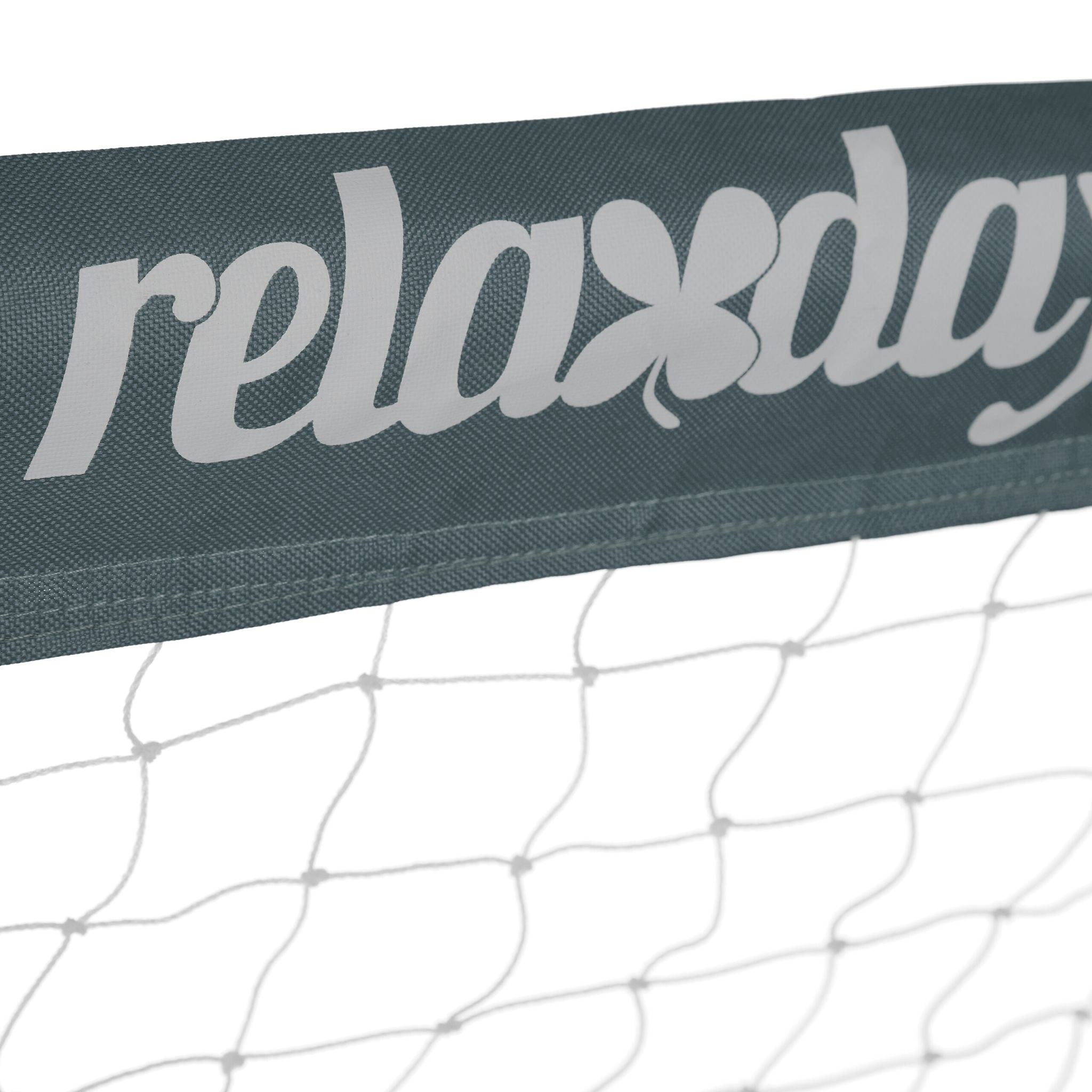 Fussballtor Weiss-Grau von Relaxdays