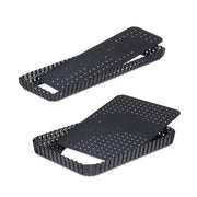 Tarteform 2er-Set mit Löchern Anthrazit von Relaxdays
