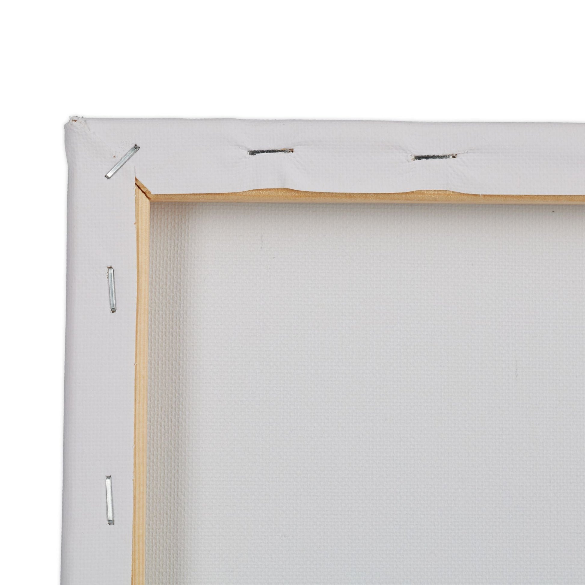 Leinwand quadratisch 16er-Set Weiss von Relaxdays