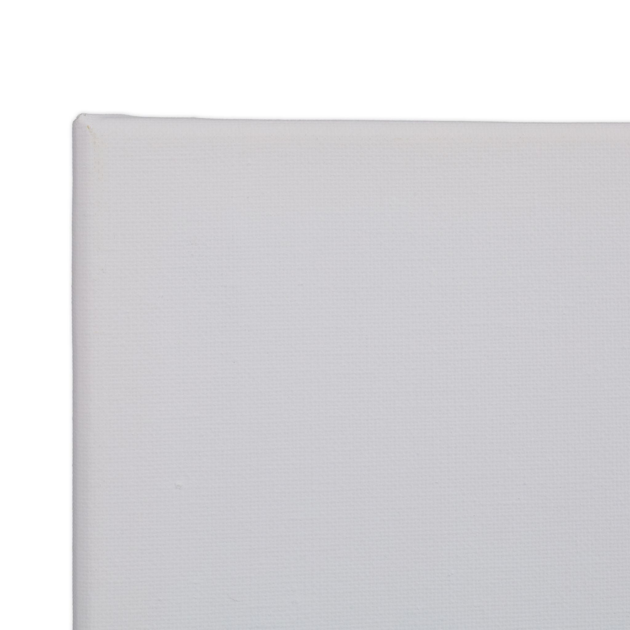 Leinwand quadratisch 16er-Set Weiss von Relaxdays