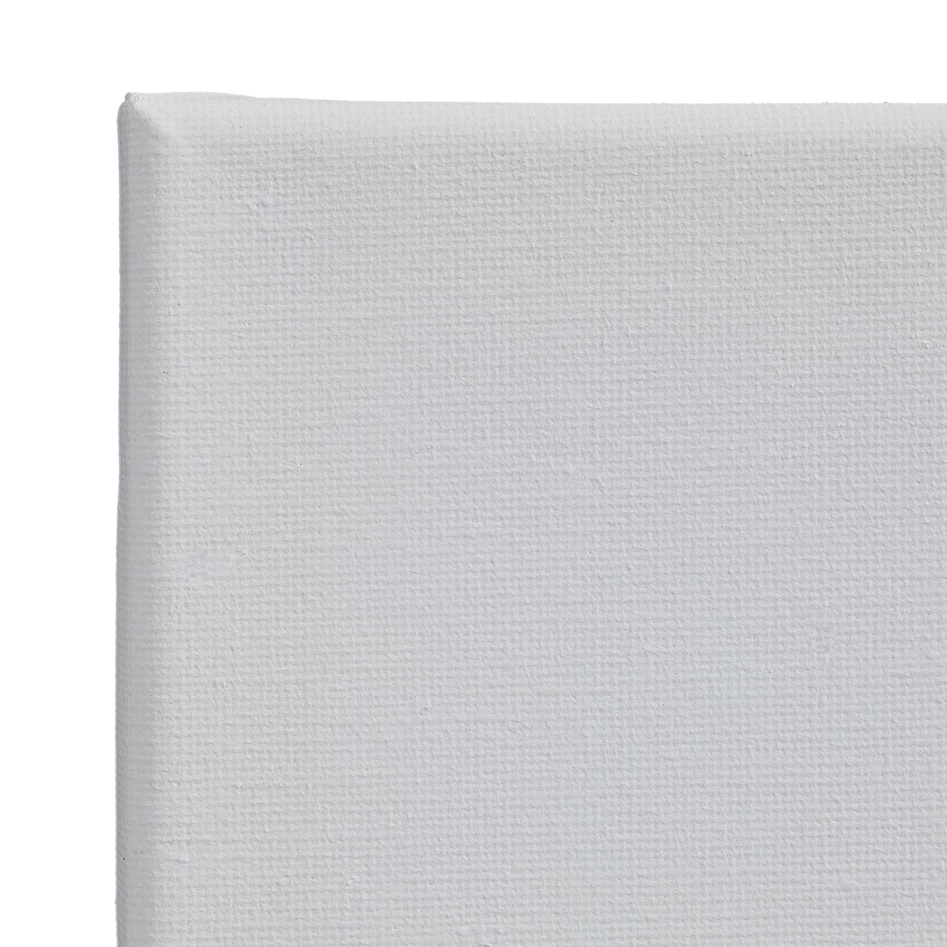 Leinwand 12er-Set Weiss von Relaxdays