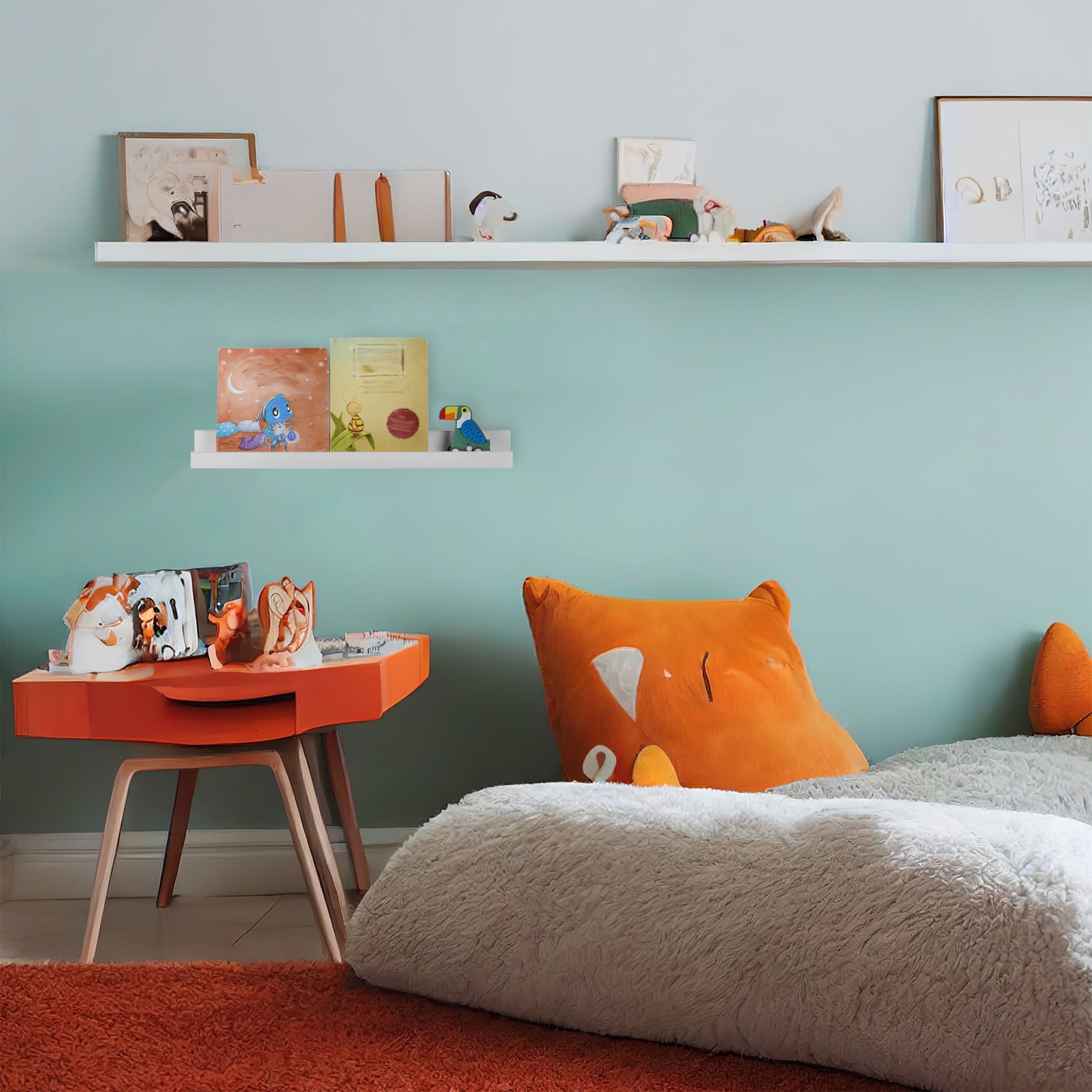 Bilderleiste für die Wand Weiss von Relaxdays