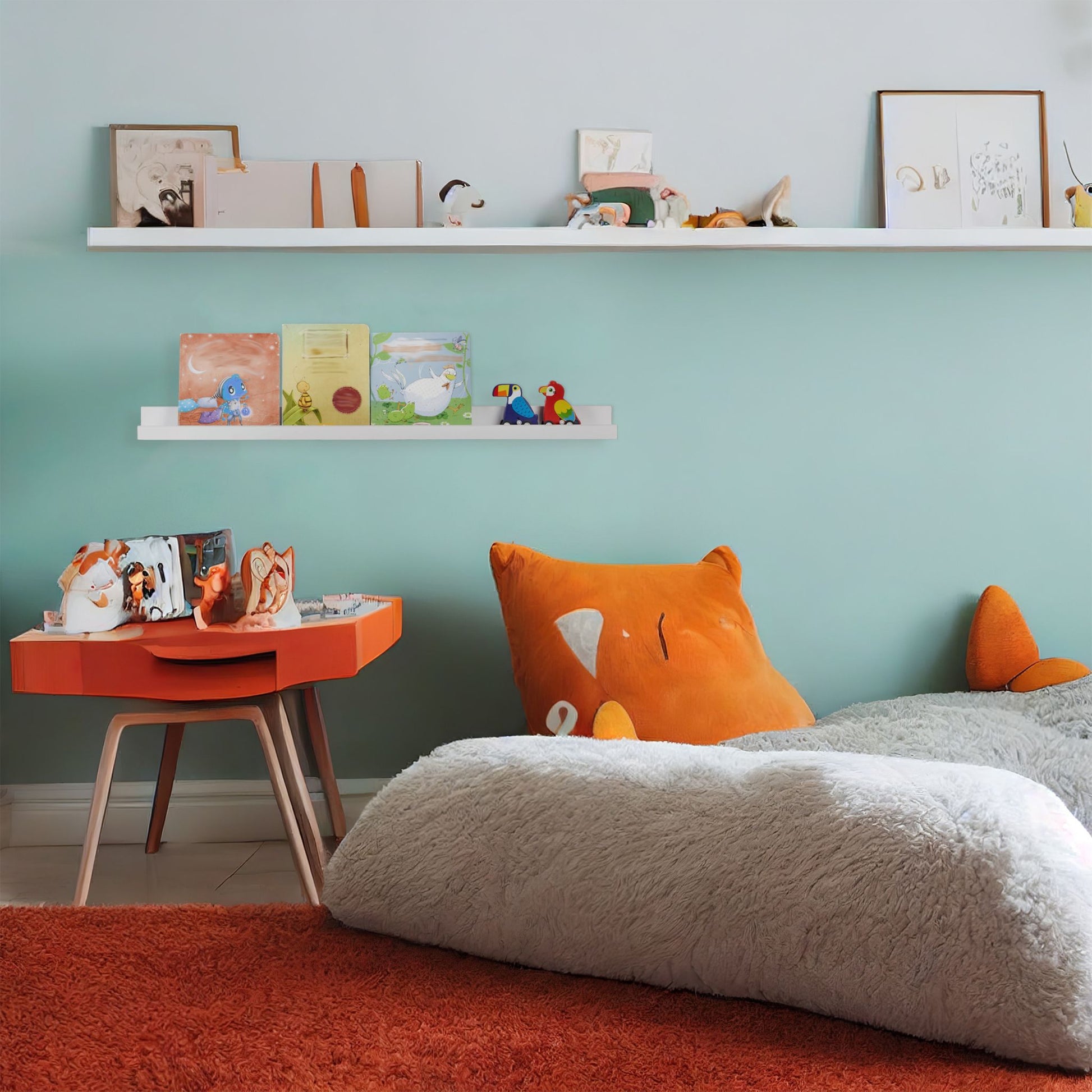 Bilderleiste für die Wand Weiss von Relaxdays