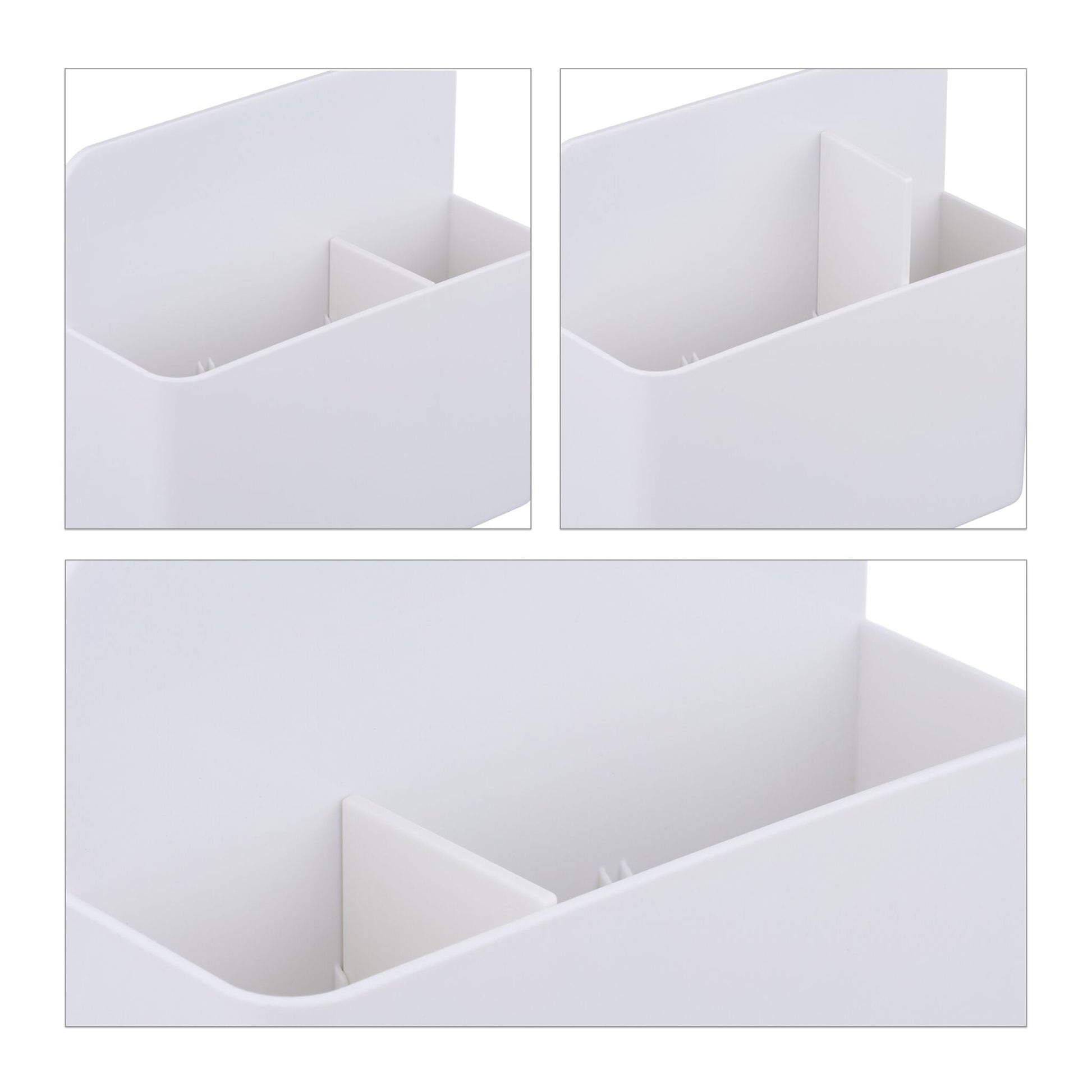 Stiftehalter magnetisch 2er-Set Weiss-Schwarz von Relaxdays