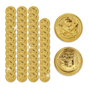 Goldmünzen 48er-Set Gold von Relaxdays