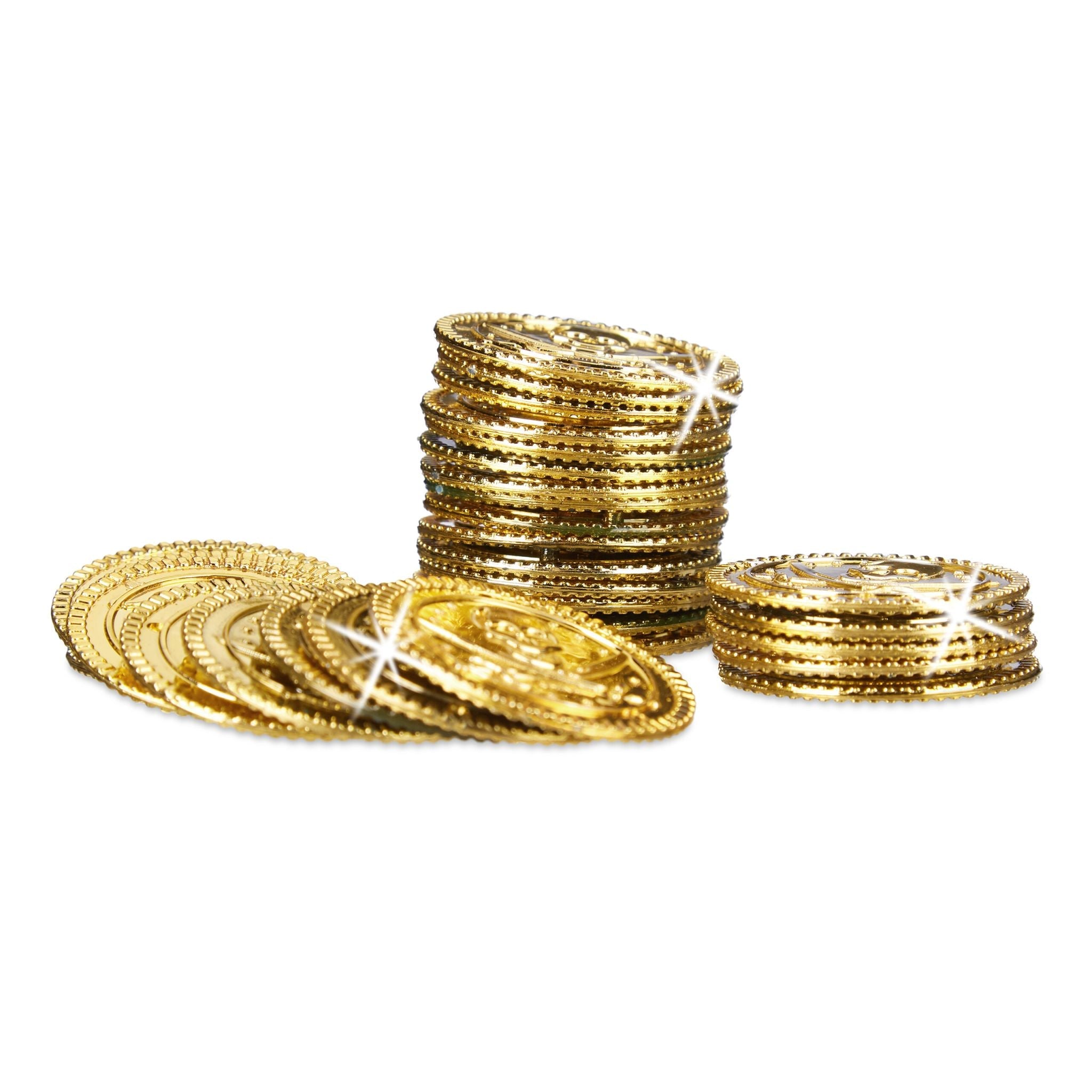 Goldmünzen 48er-Set Gold von Relaxdays