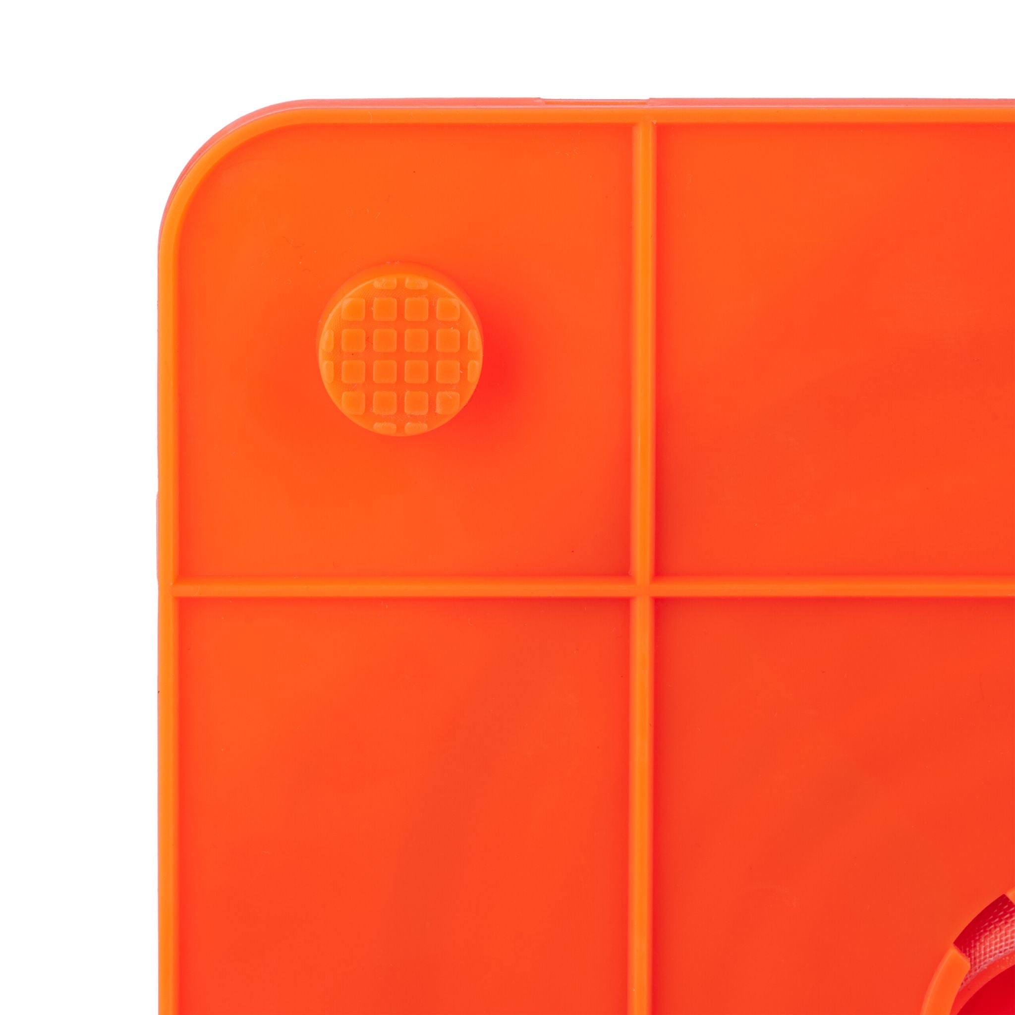 Faltbare Pylonen 4er-Set Orange-Silber von Relaxdays