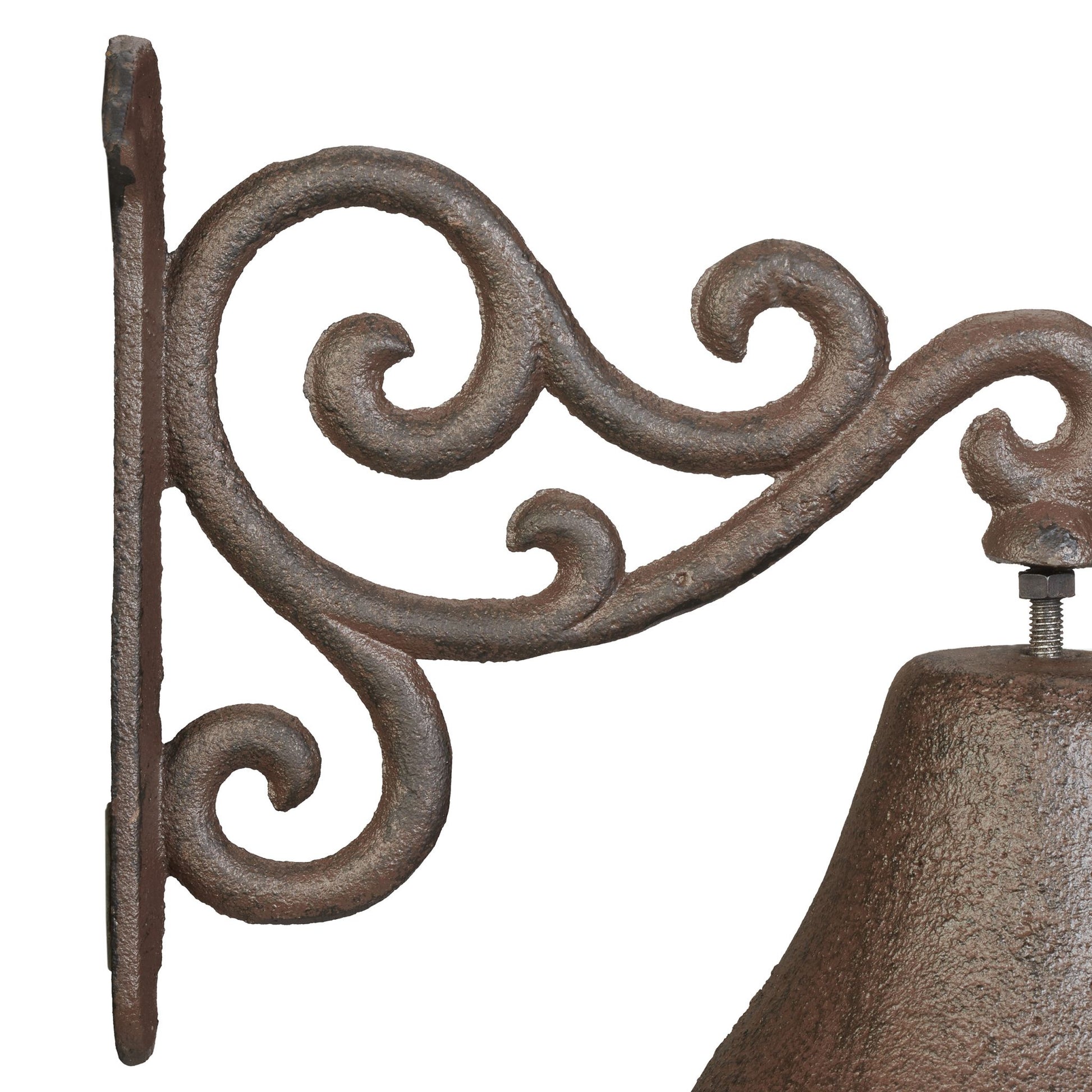 Gusseisen Türglocke Braun von Relaxdays