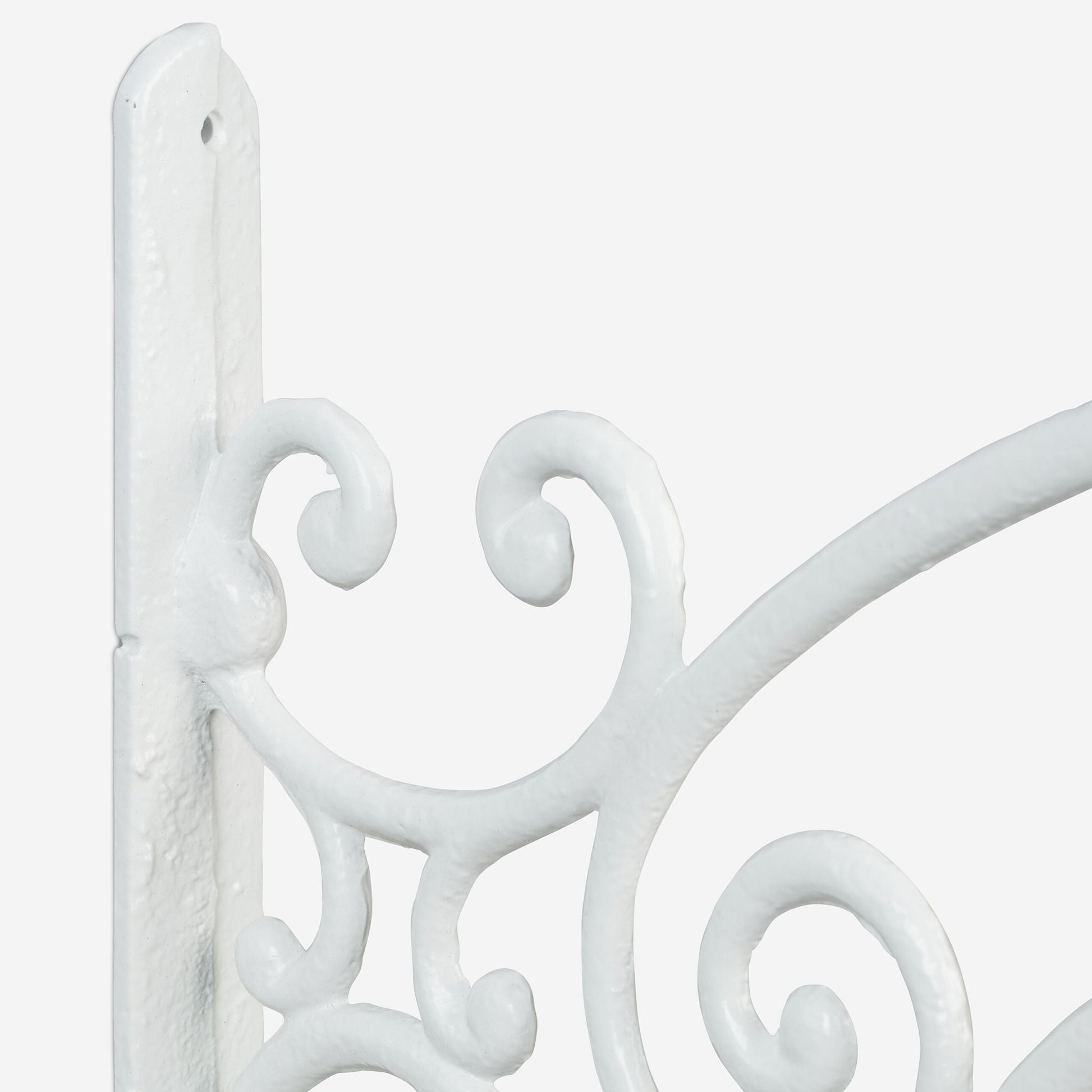 Gusseisen Wandschild zum Beschriften Weiss von Relaxdays