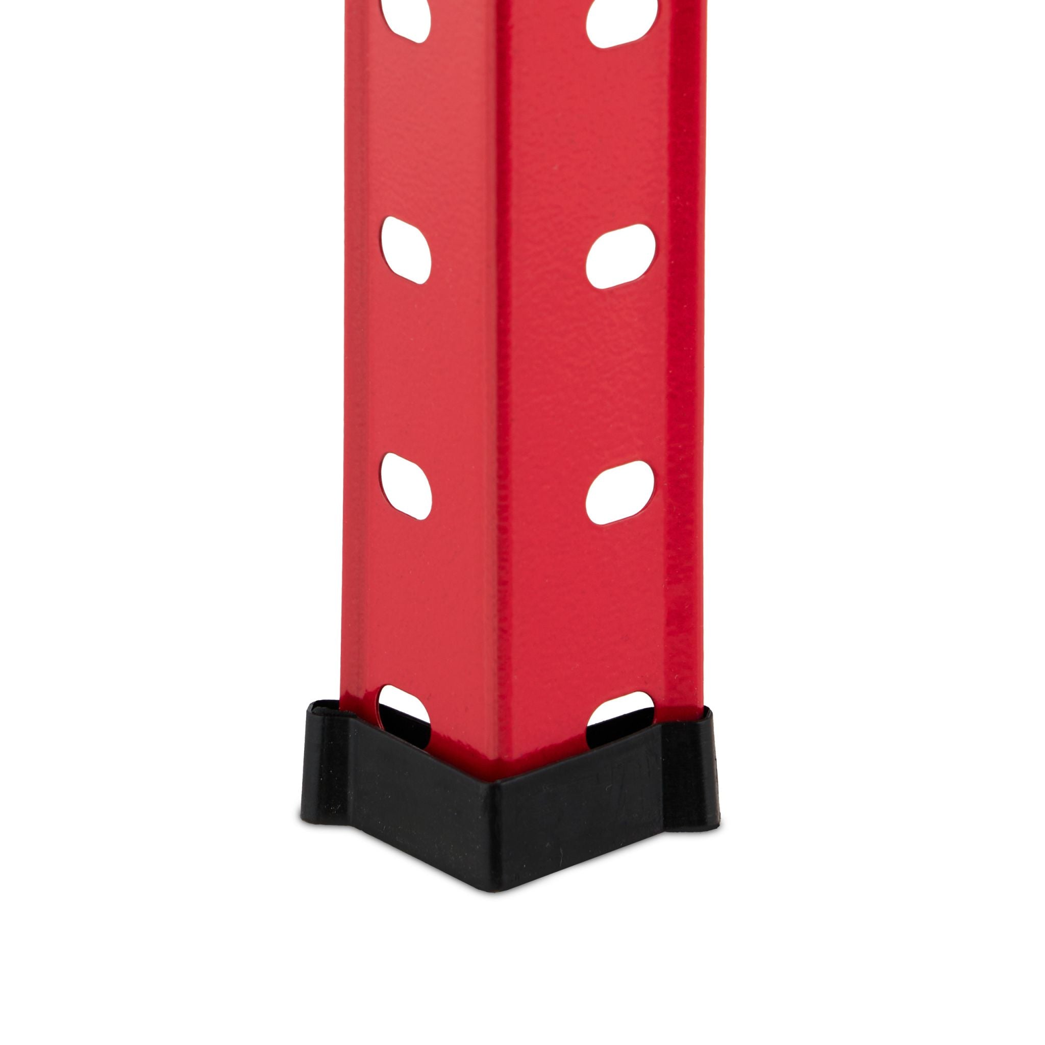 Schwerlastregal 2er-Set 4 Ebenen Rot von Relaxdays