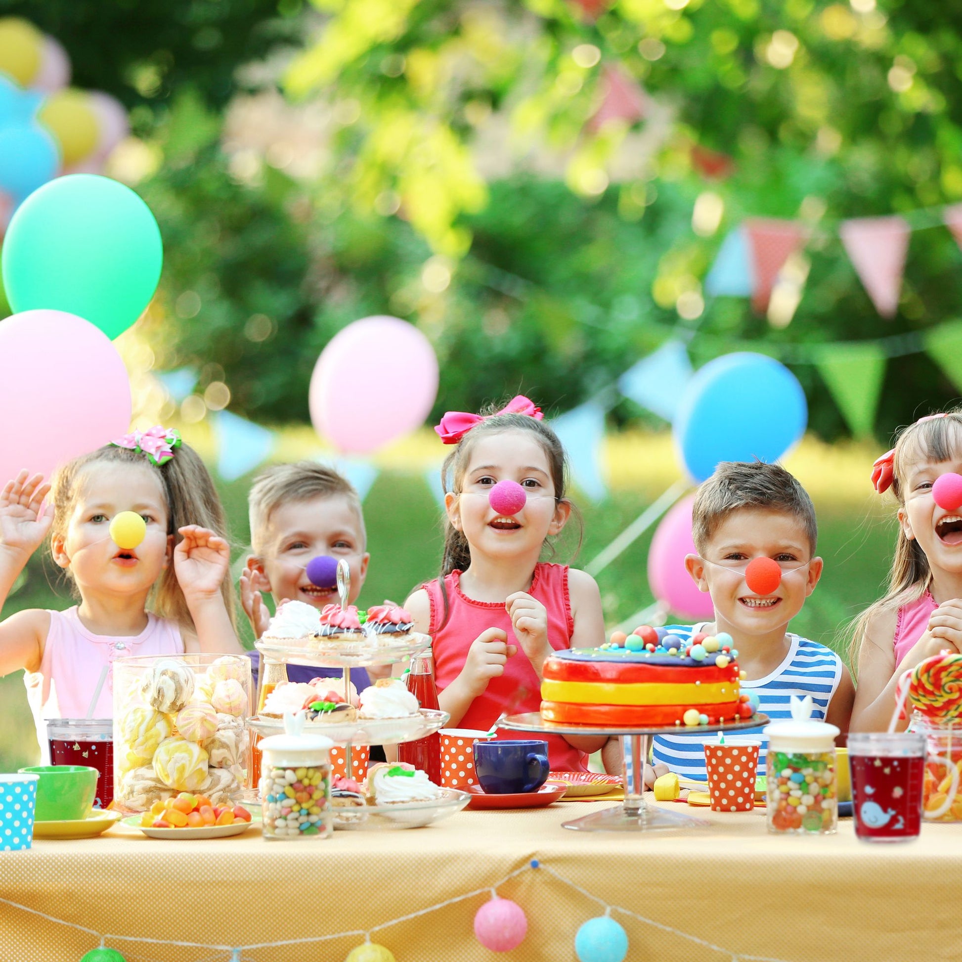 Kindergläser mit Walmotiv 2er-Set Rosa-Transparent-Türkis von Relaxdays