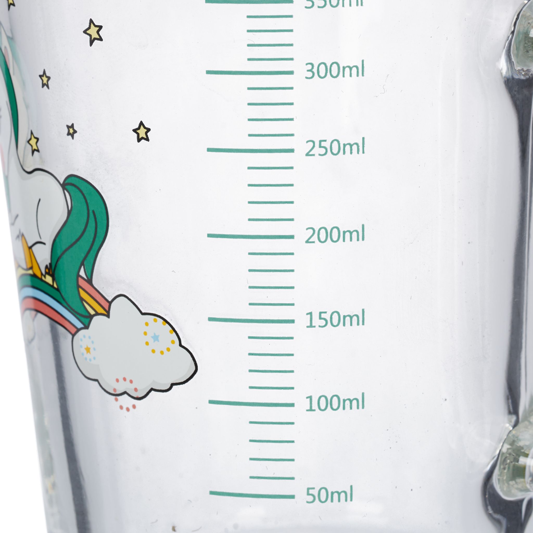 Kindergläser mit Pferdemotiv 2er-Set Weiss-Dunkelgrün-Transparent von Relaxdays