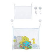 Badespielzeug Aufbewahrung 2er-Set Weiss von Relaxdays