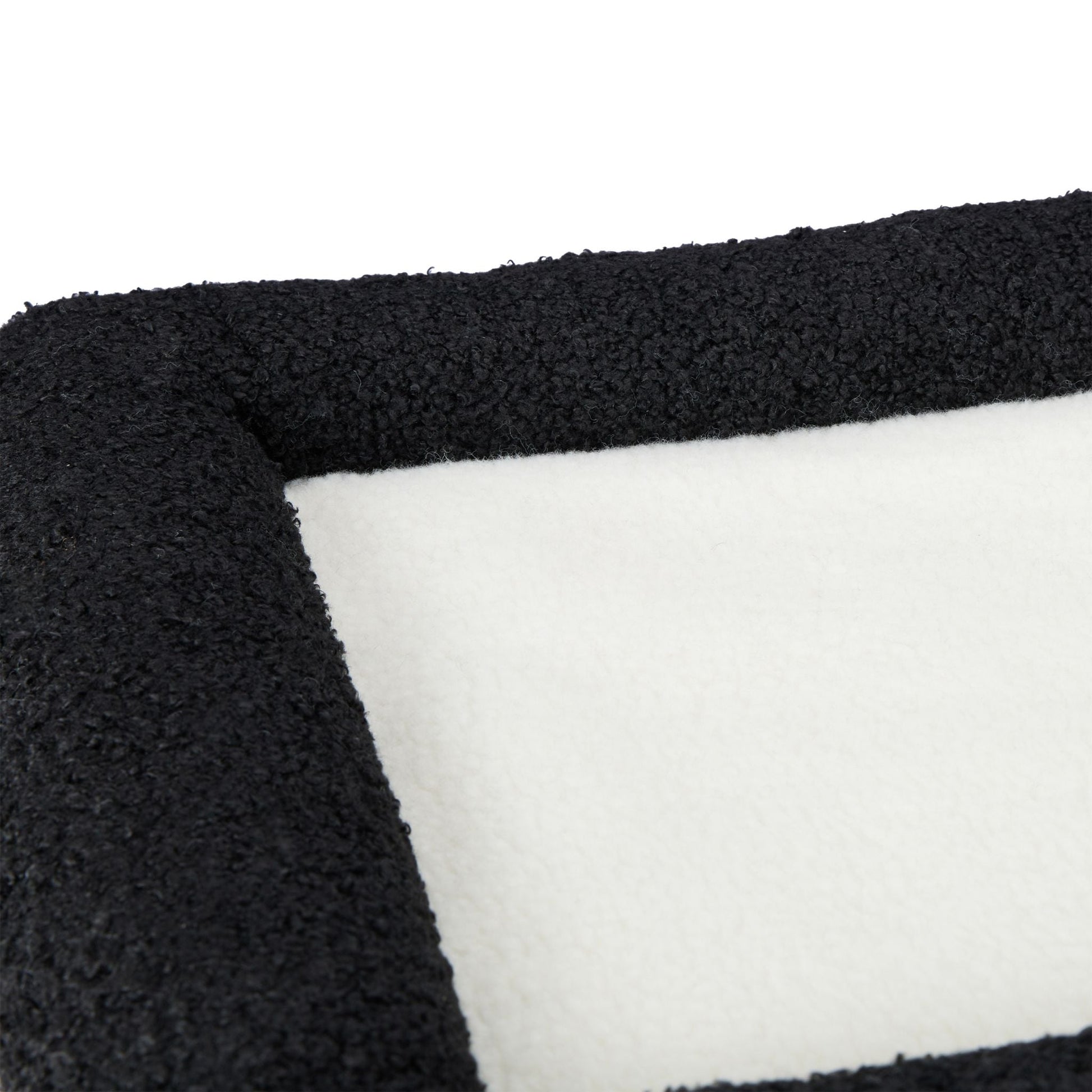 Faltbare Katzenhöhle in Schwarz Beige-Weiss-Schwarz von Relaxdays