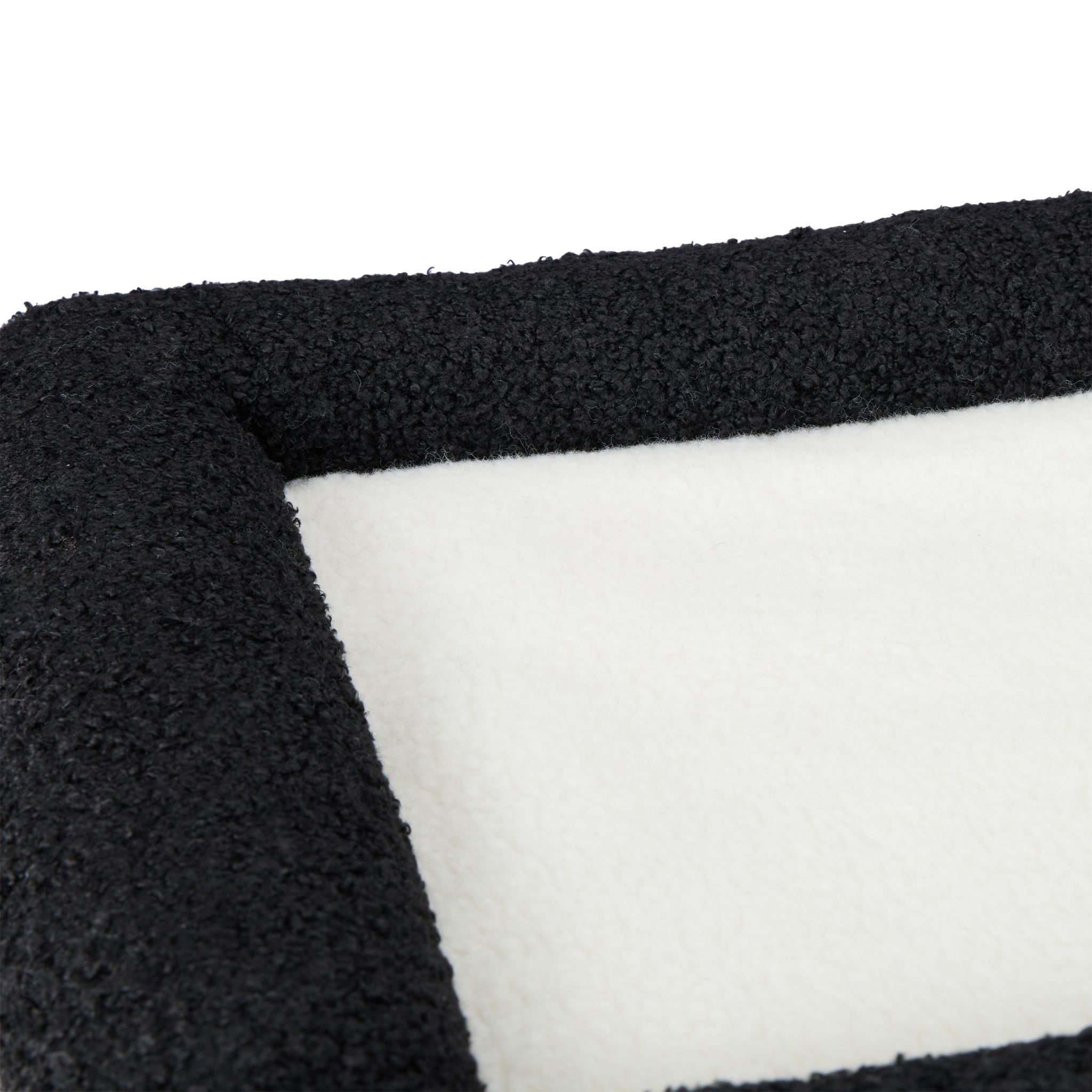 Faltbare Katzenhöhle in Schwarz Beige-Weiss-Schwarz von Relaxdays