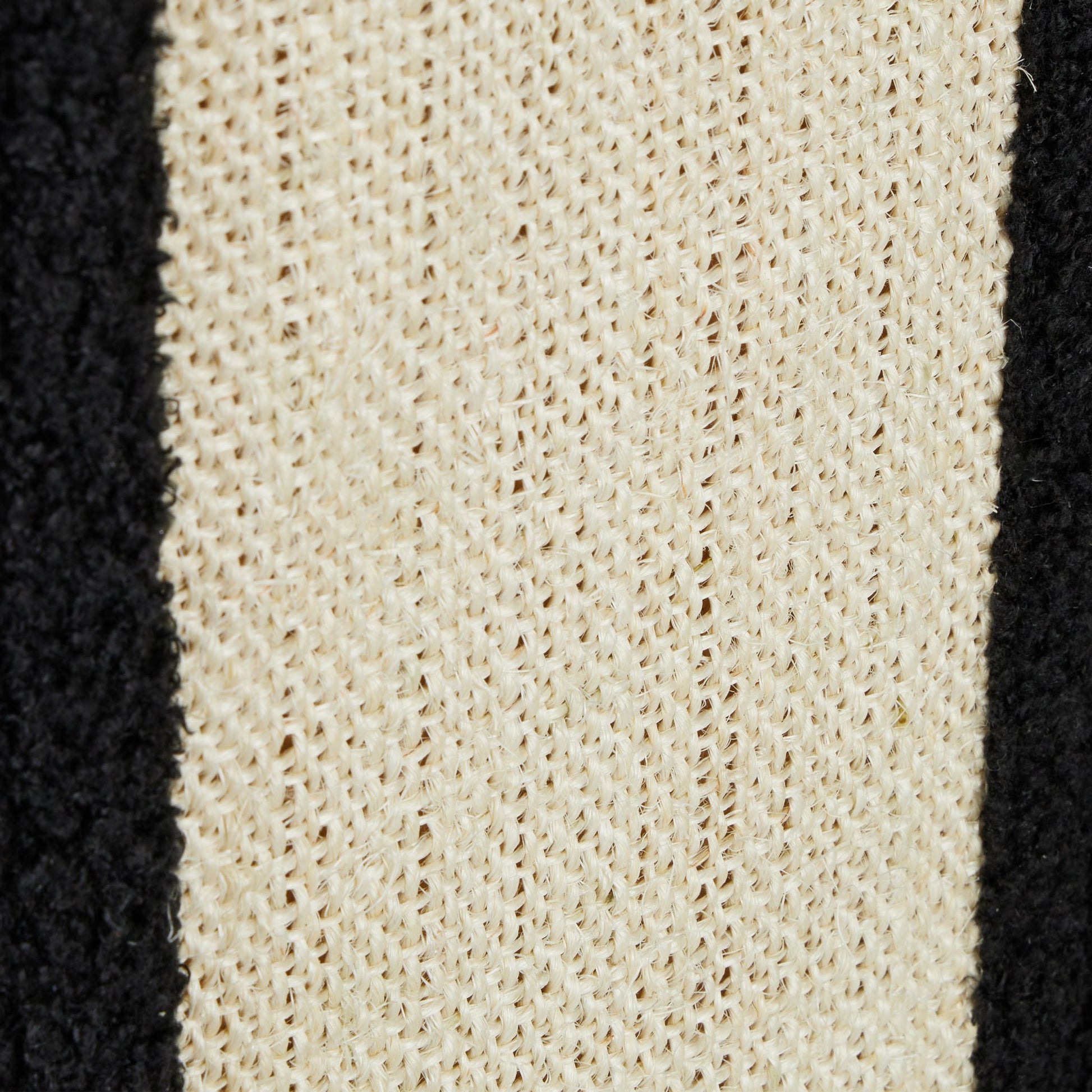 Faltbare Katzenhöhle in Schwarz Beige-Weiss-Schwarz von Relaxdays