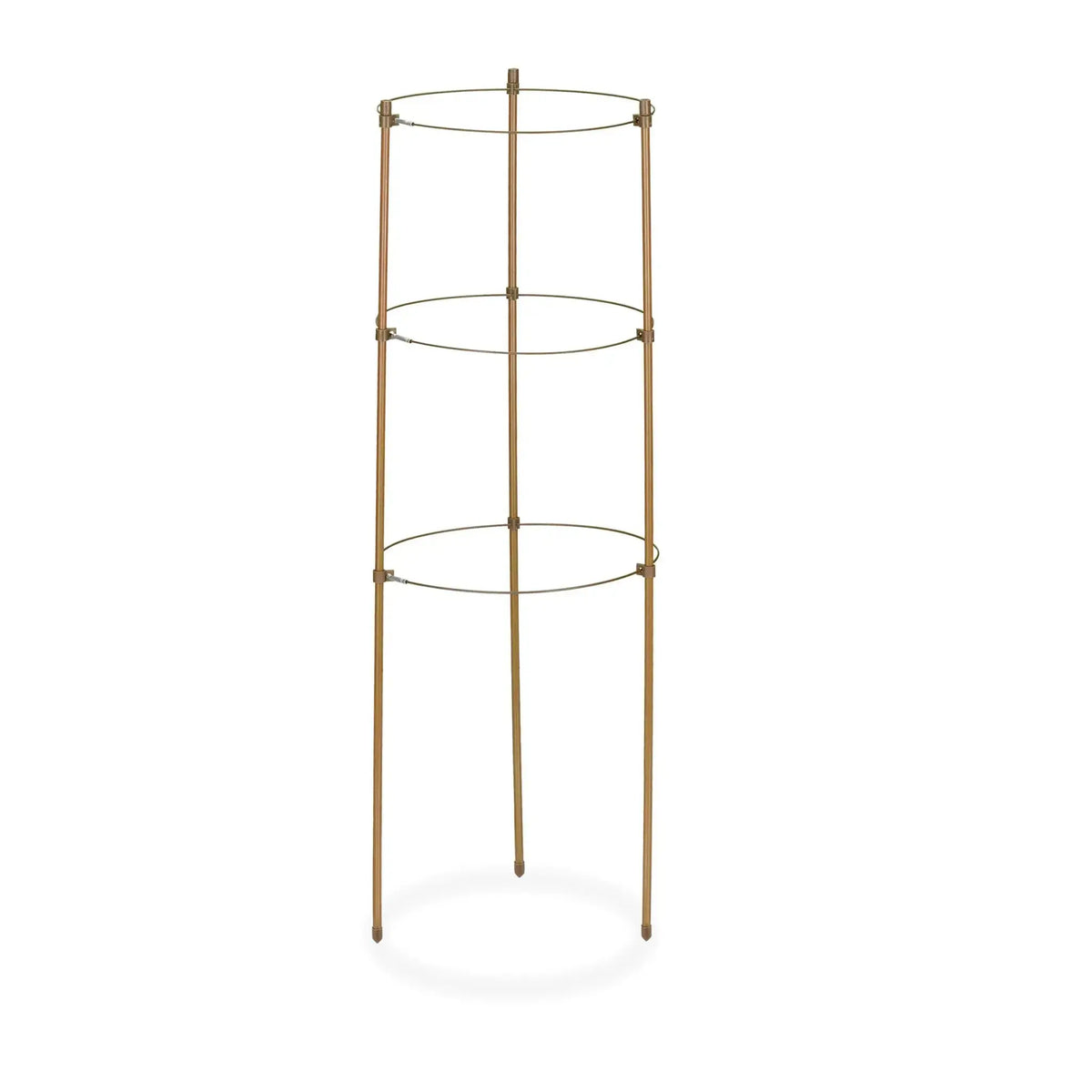 Rankhilfe 60cm 4er-Set Braun-Dunkelbraun von Relaxdays