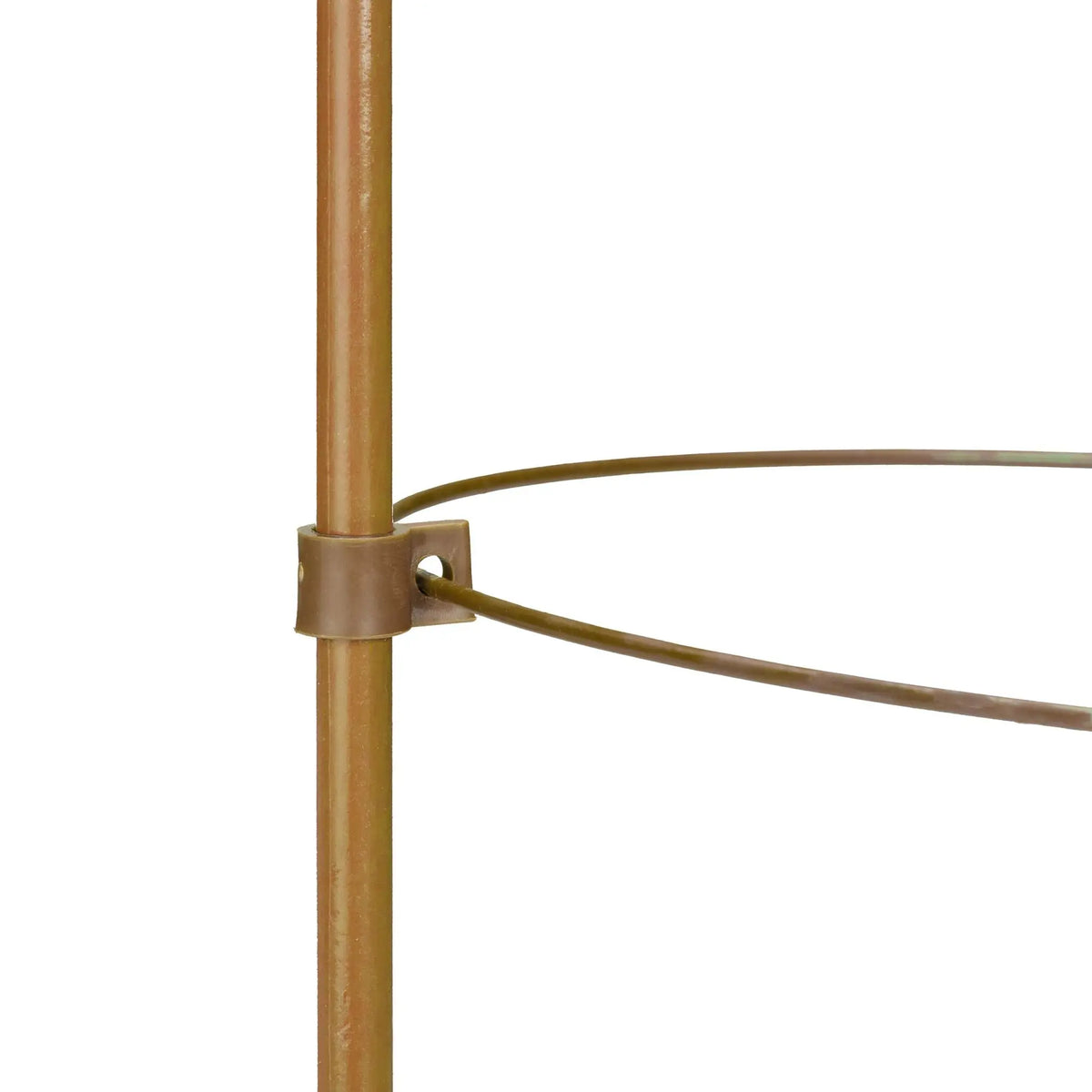 Rankhilfe 60cm 4er-Set Braun-Dunkelbraun von Relaxdays