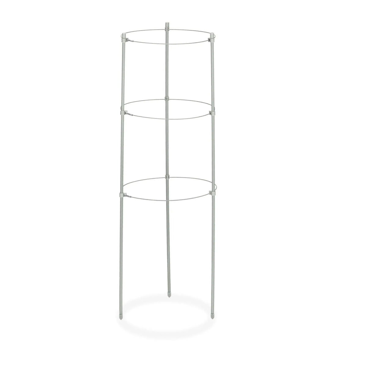 Rankhilfe 60cm 4er-Set Grau von Relaxdays