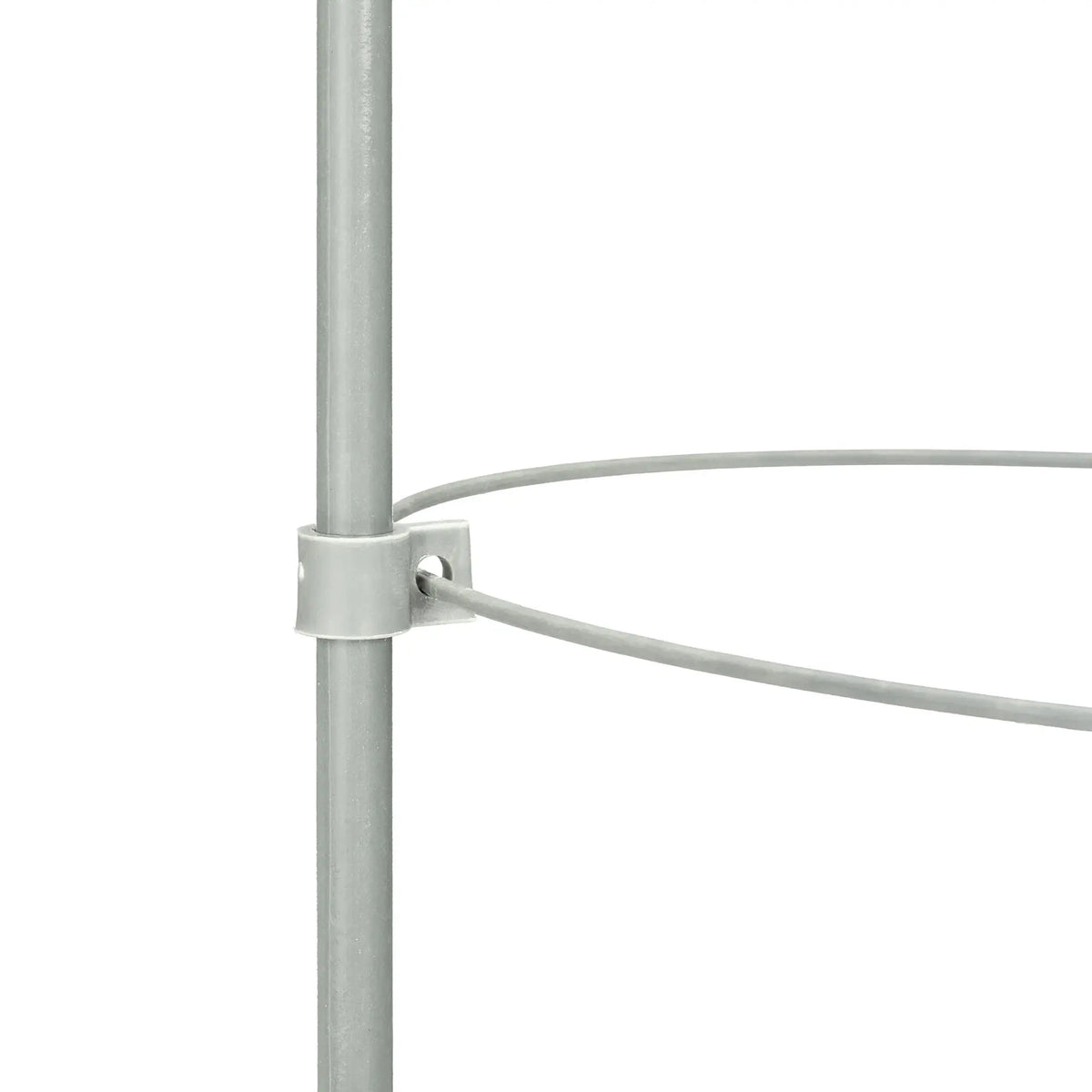 Rankhilfe 60cm 4er-Set Grau von Relaxdays