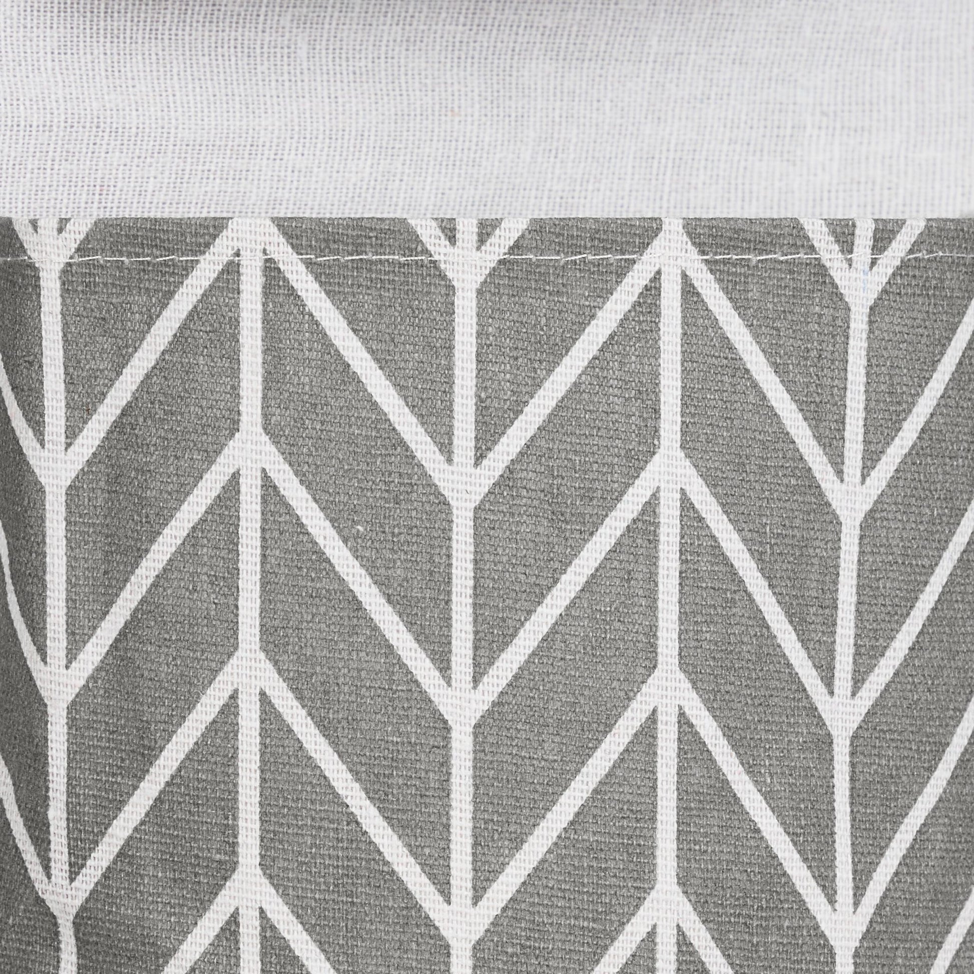 Hängeorganizer Stoff Creme-Hellbraun-Grau von Relaxdays