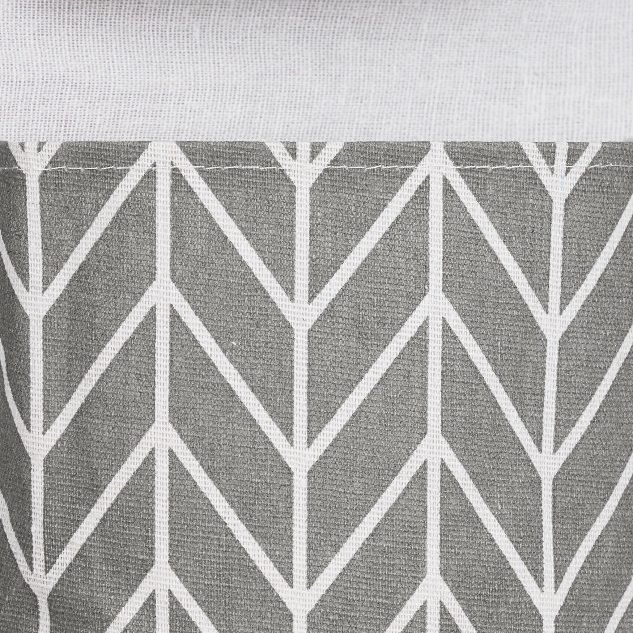 Hängeorganizer Stoff Creme-Hellbraun-Grau von Relaxdays