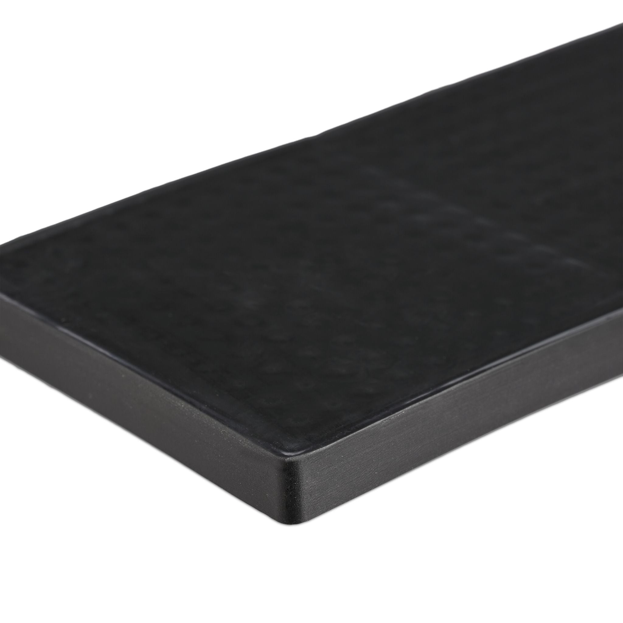 Barmatte 60x8cm 2er-Set Schwarz von Relaxdays