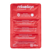 Grosses Kühlpad Weiss-Rot von Relaxdays