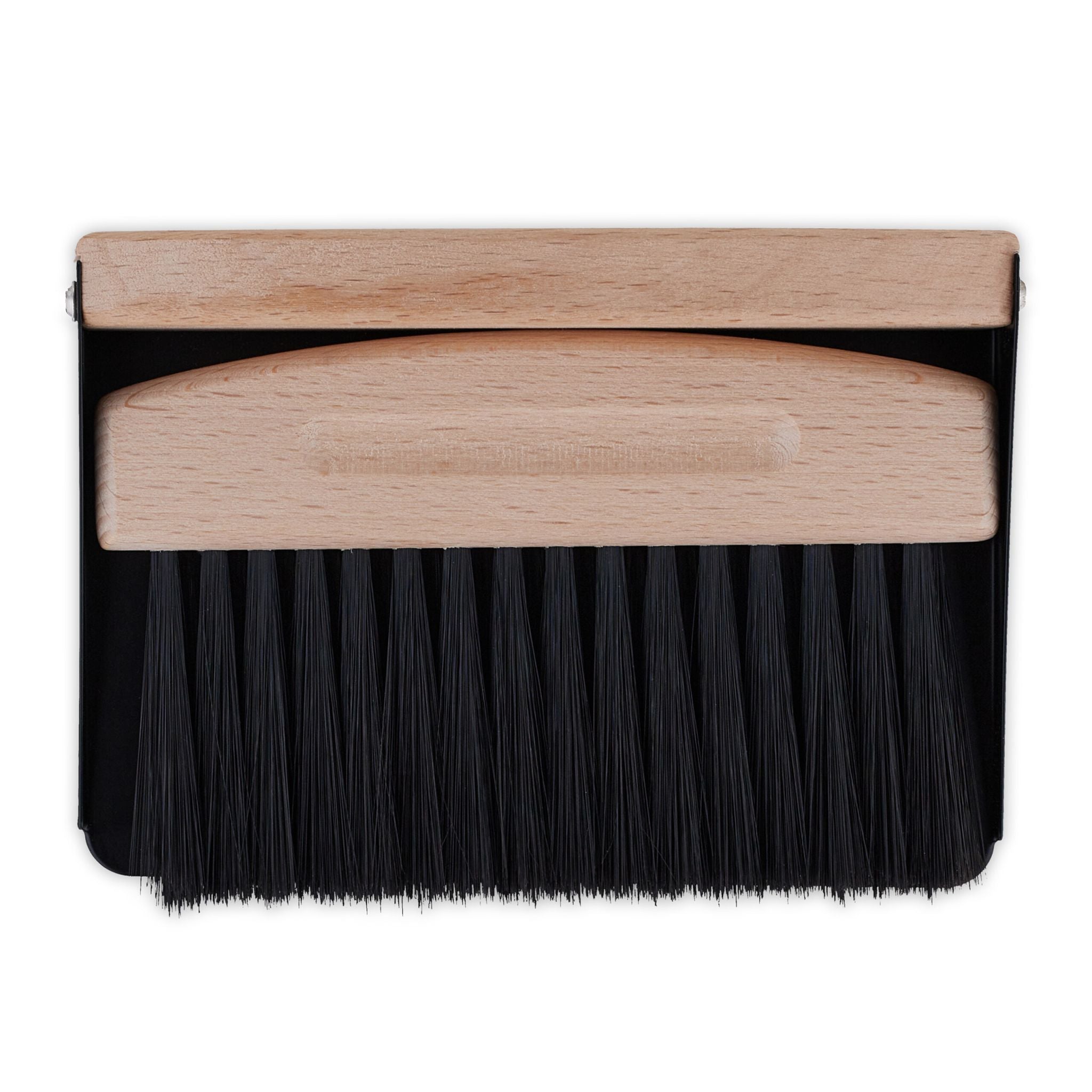 Tischkehrset Metall und Holz Hellbraun-Schwarz von Relaxdays