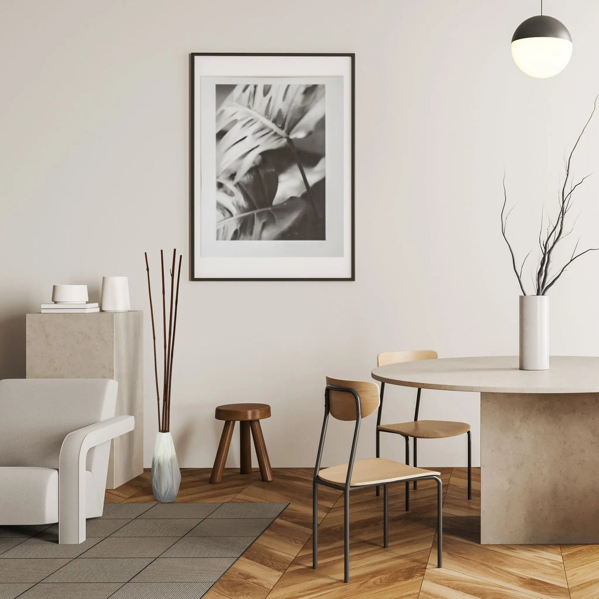 Pflanzstäbe 25er-Set 105cm Dunkelbraun von Relaxdays