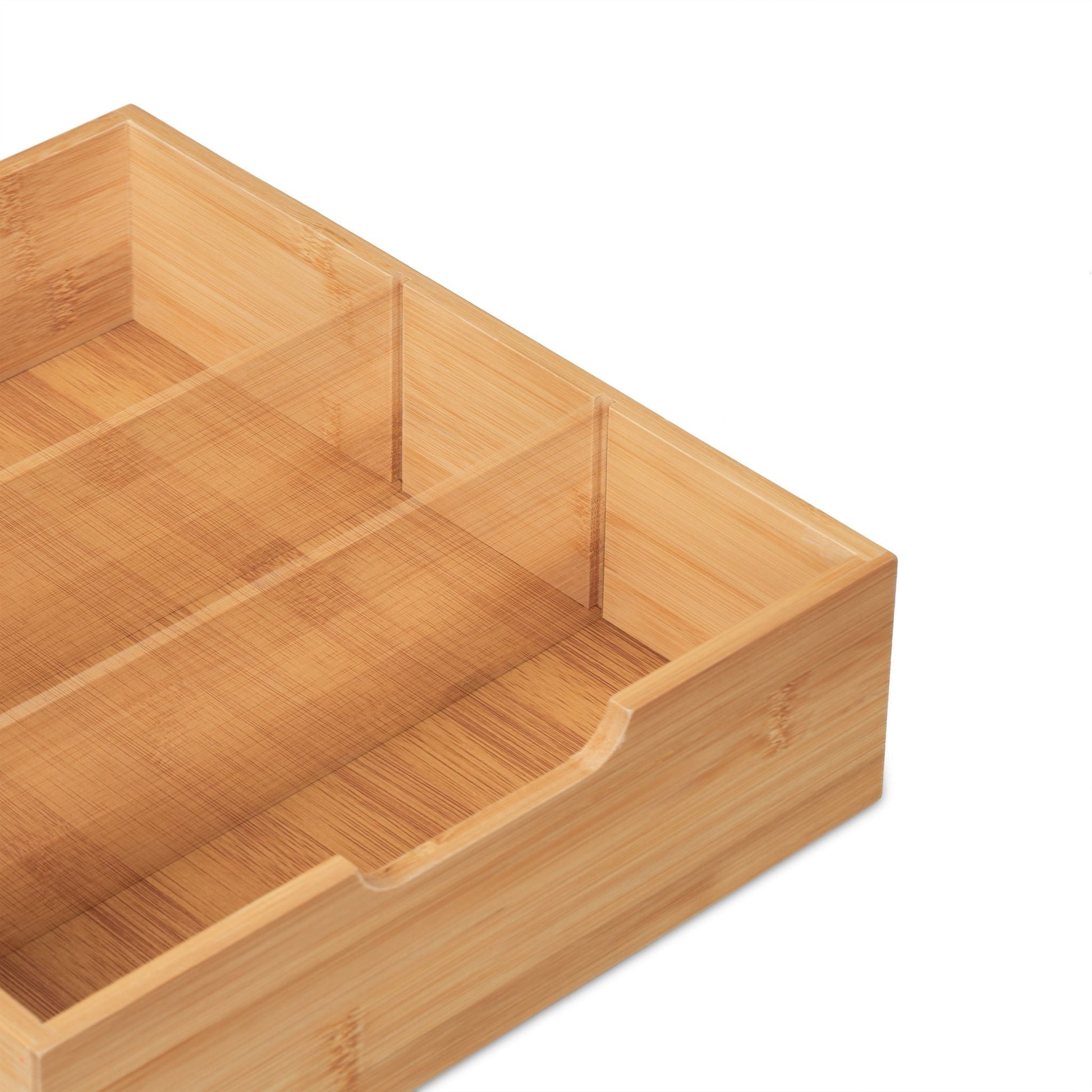 Schreibtisch Organizer mit 3 Schubladen Hellbraun von Relaxdays