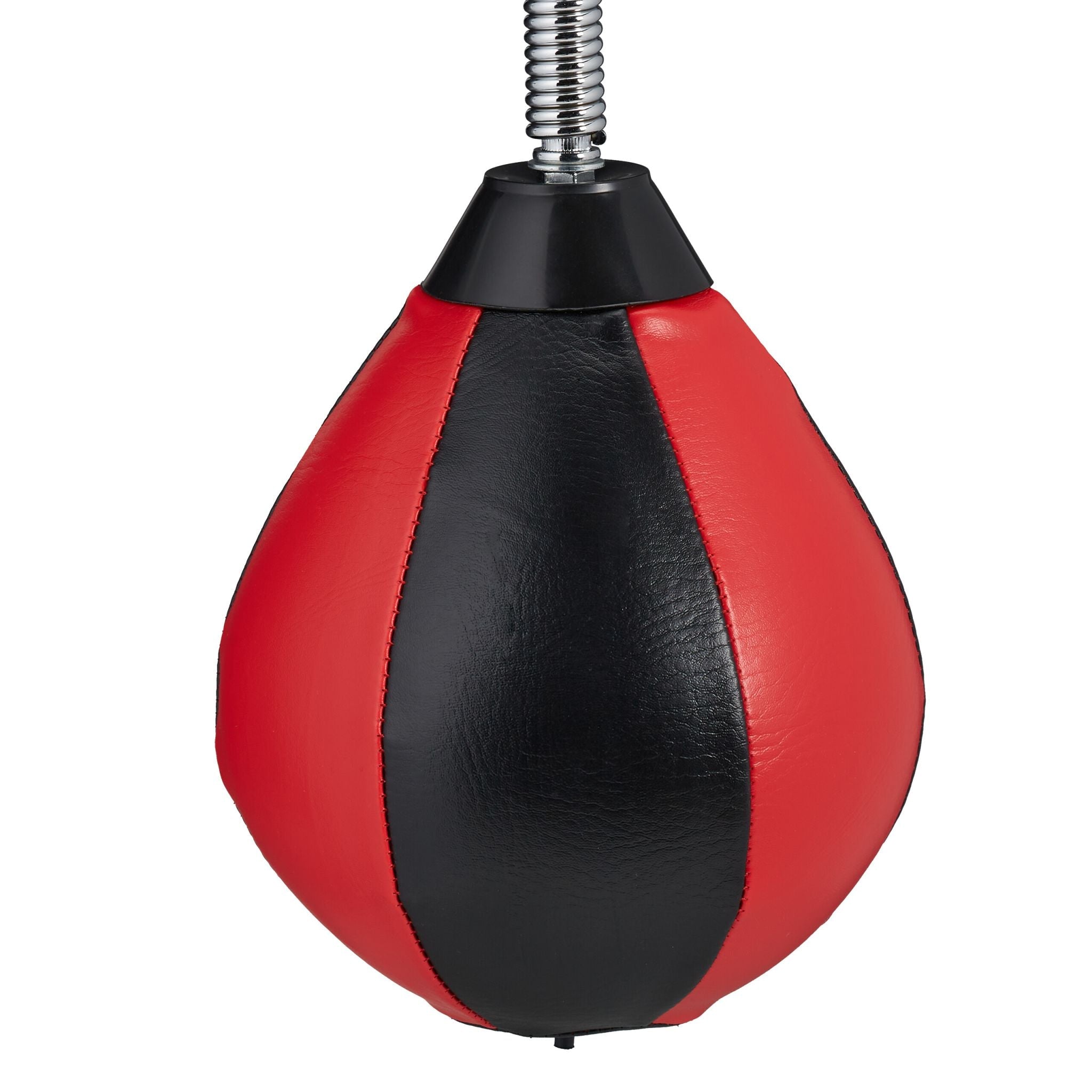 Punchingball für die Wand Rot-Schwarz-Silber von Relaxdays