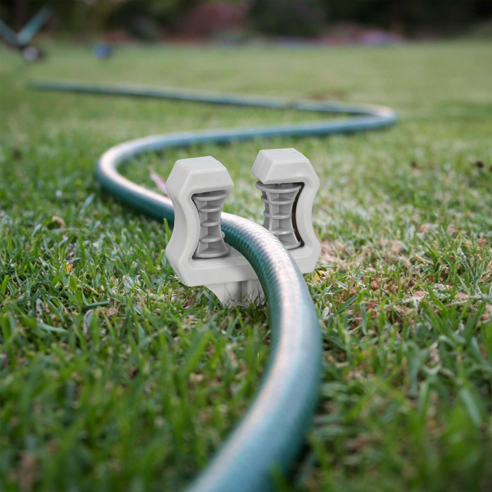Schlauchführung Gartenschlauch 5er-Set Grau von guteszeug.ch