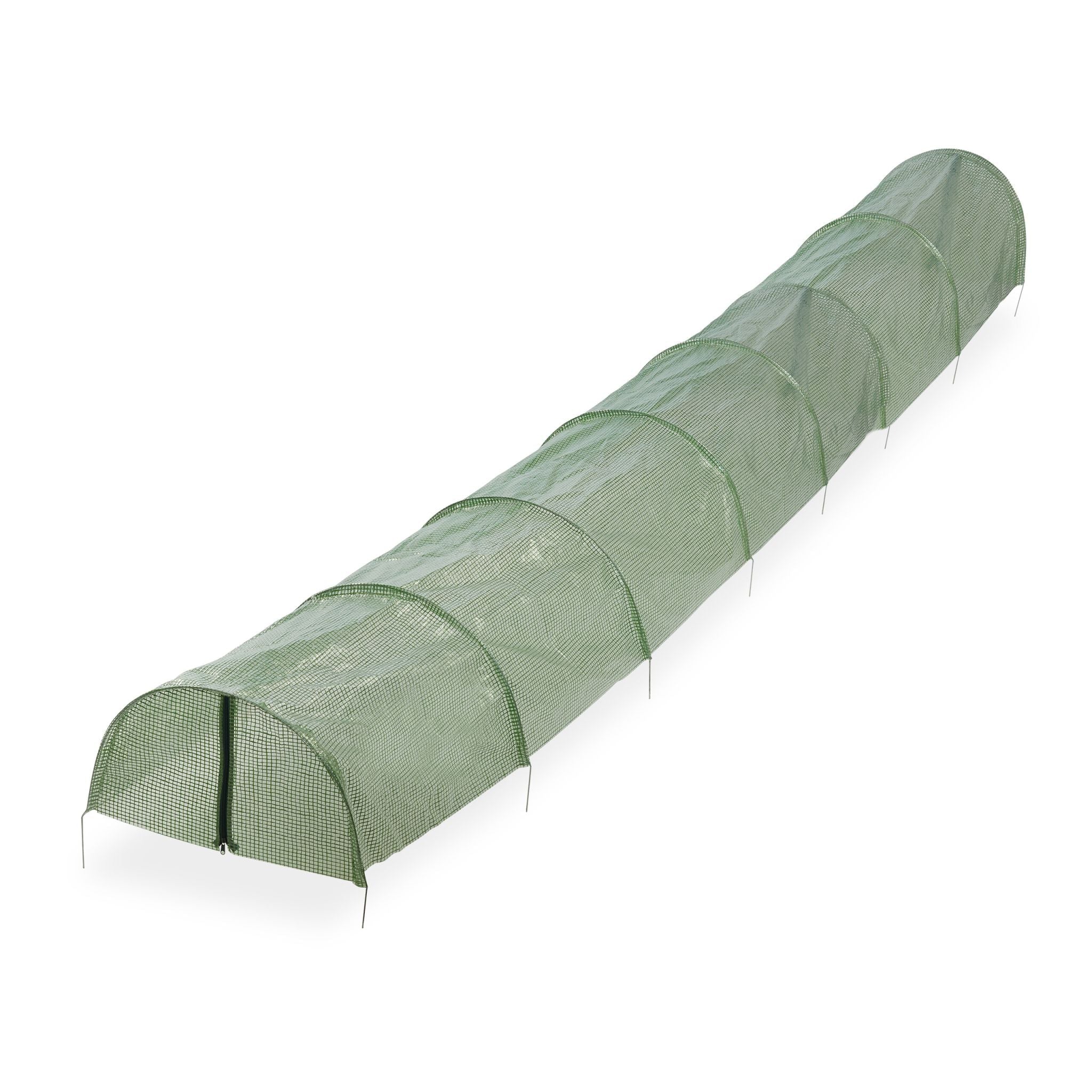 Folientunnel PE 5 m Dunkelgrün von Relaxdays