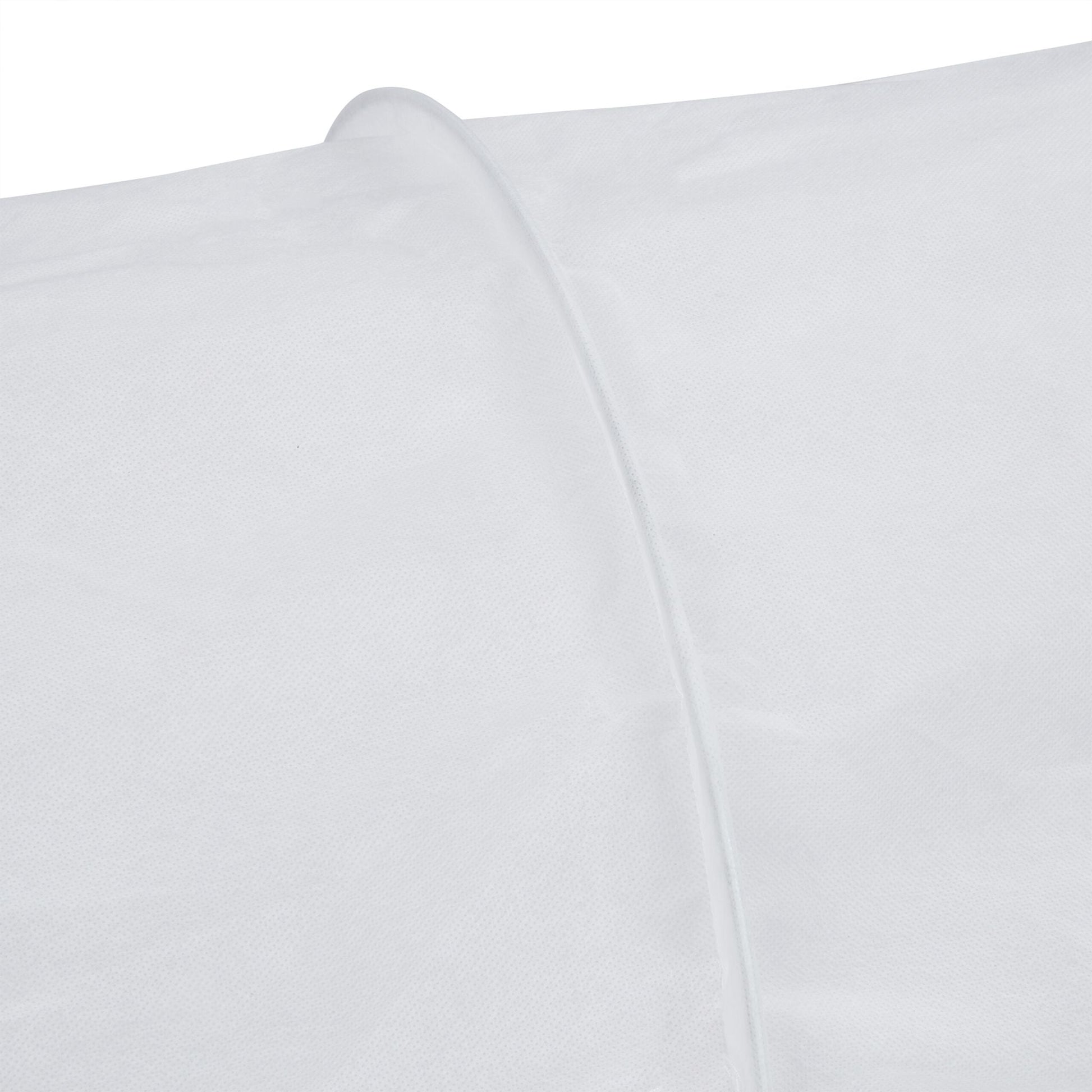 Pflanztunnel Vlies 3,4 m Weiss von Relaxdays