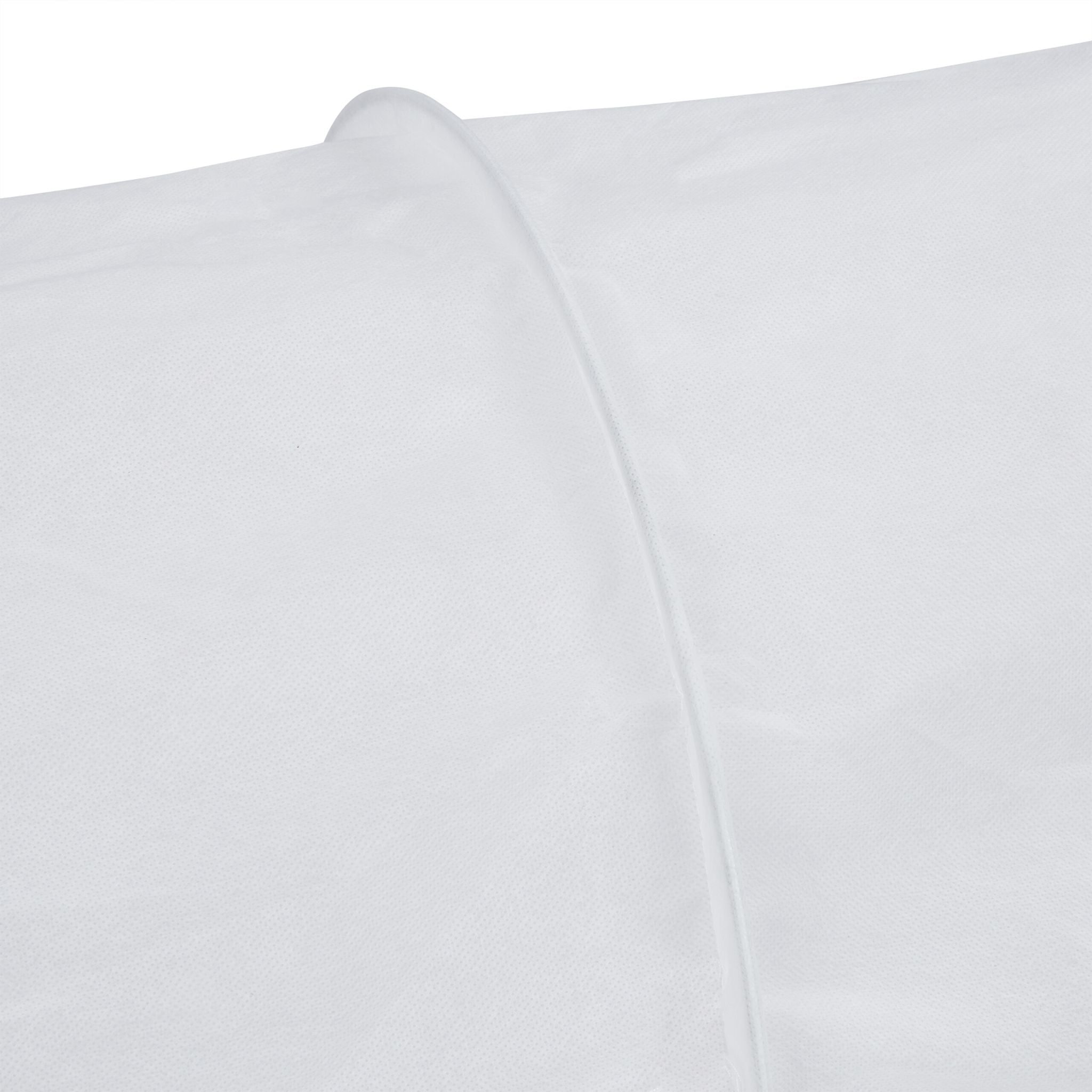 Pflanztunnel Vlies 3,4 m Weiss von Relaxdays