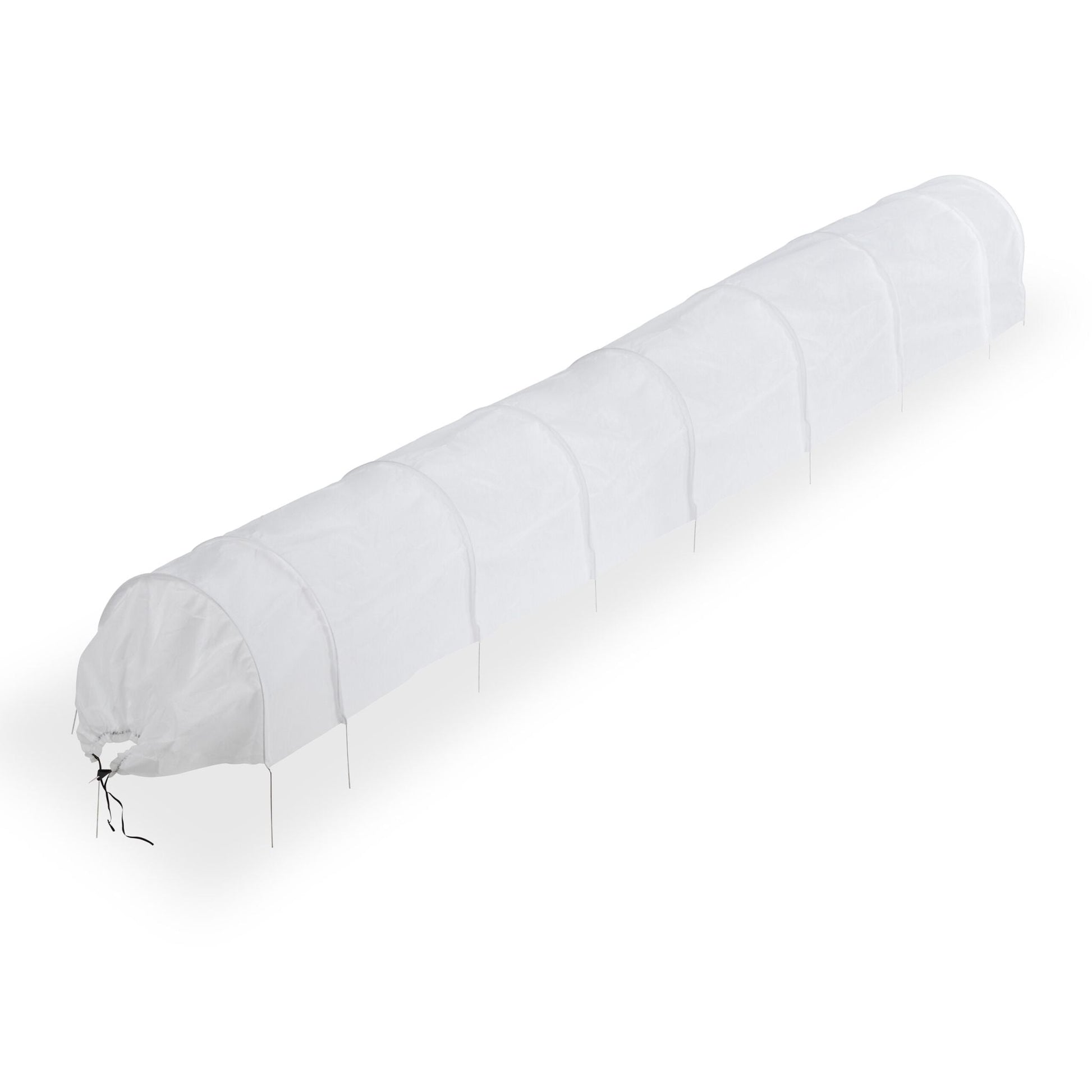 Pflanztunnel Vlies 5 m Weiss von Relaxdays
