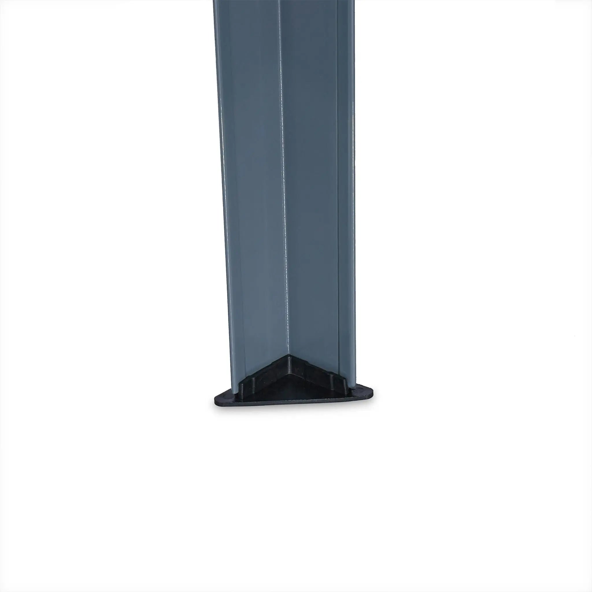 Hochbeet Metall schmal Grau von Relaxdays