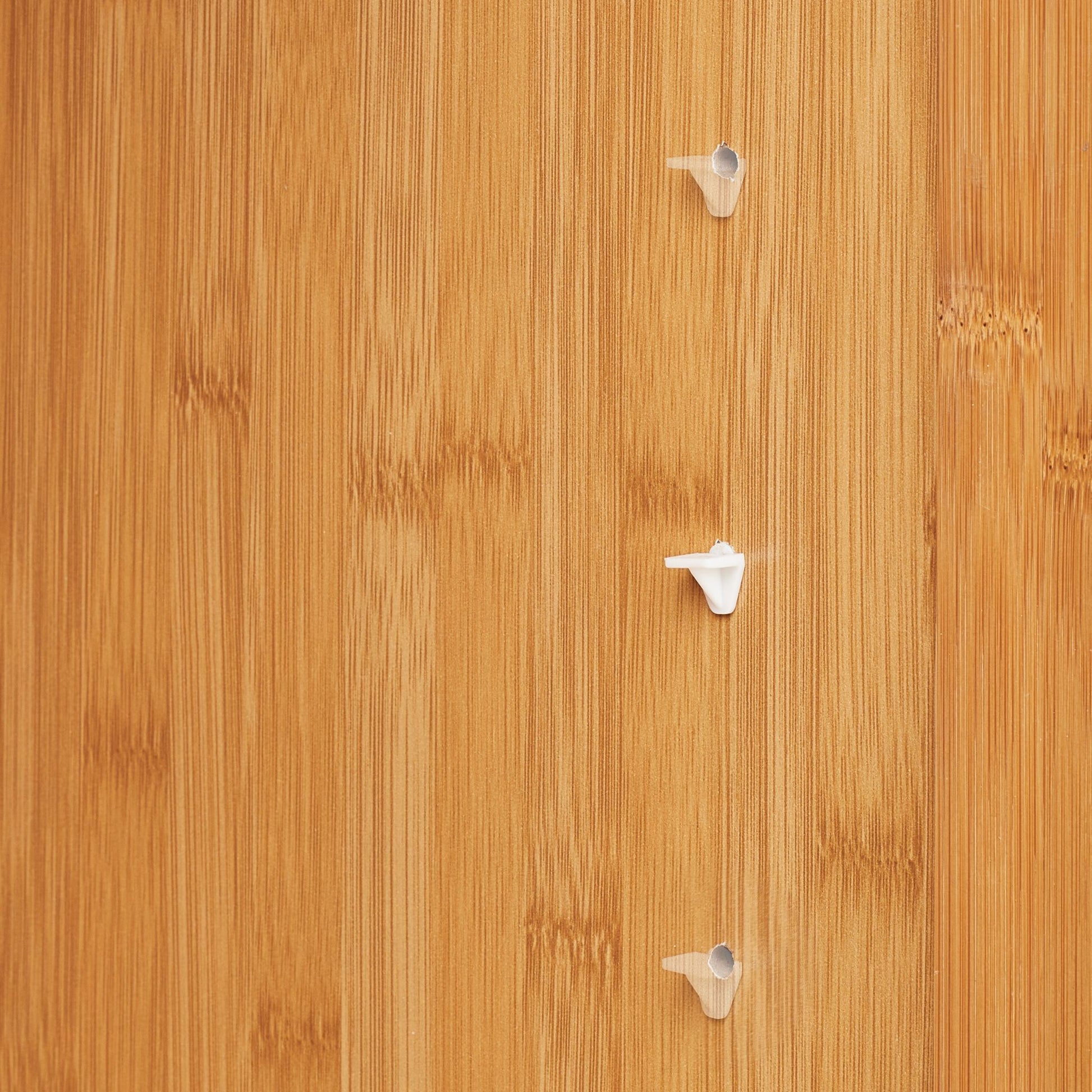 Badschrank Bambus Gold-Hellbraun von Relaxdays