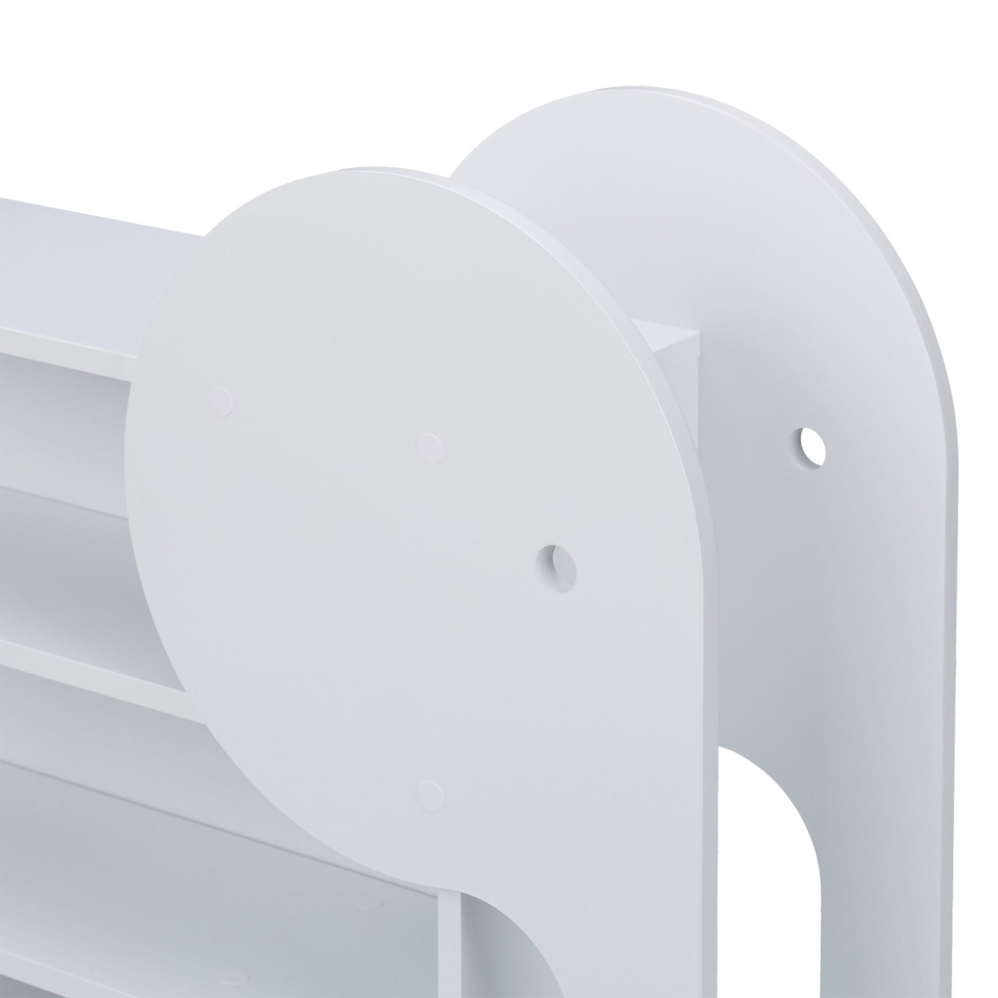 Kinderregal Elefant Weiss von Relaxdays